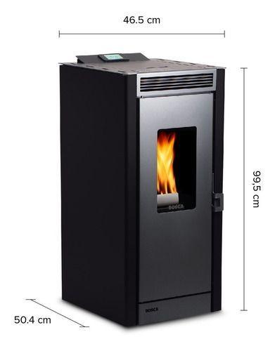 Calefactor A Pellet Eco Smart Plus Negro Bosca-3