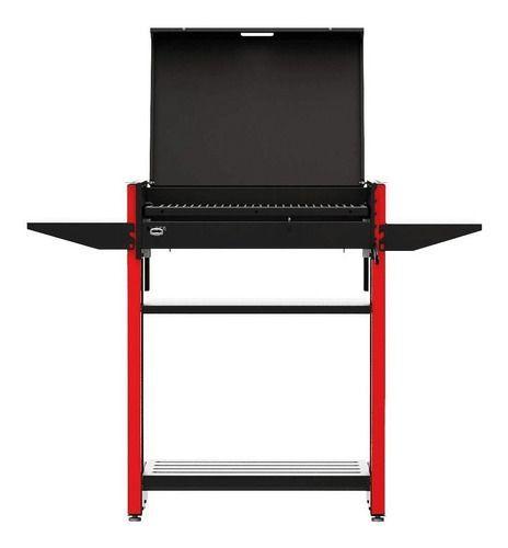 Parrilla Carbon Bosca Alerce Full Roja-0