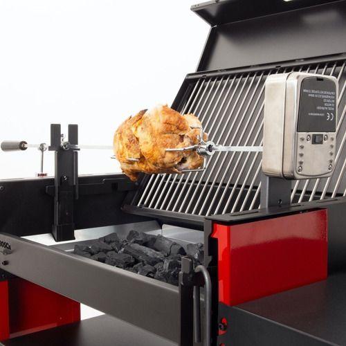 Parrilla Carbon Bosca Alerce Full Roja-8