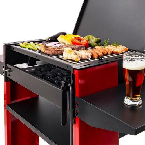 Parrilla Carbon Bosca Alerce Full Roja-9