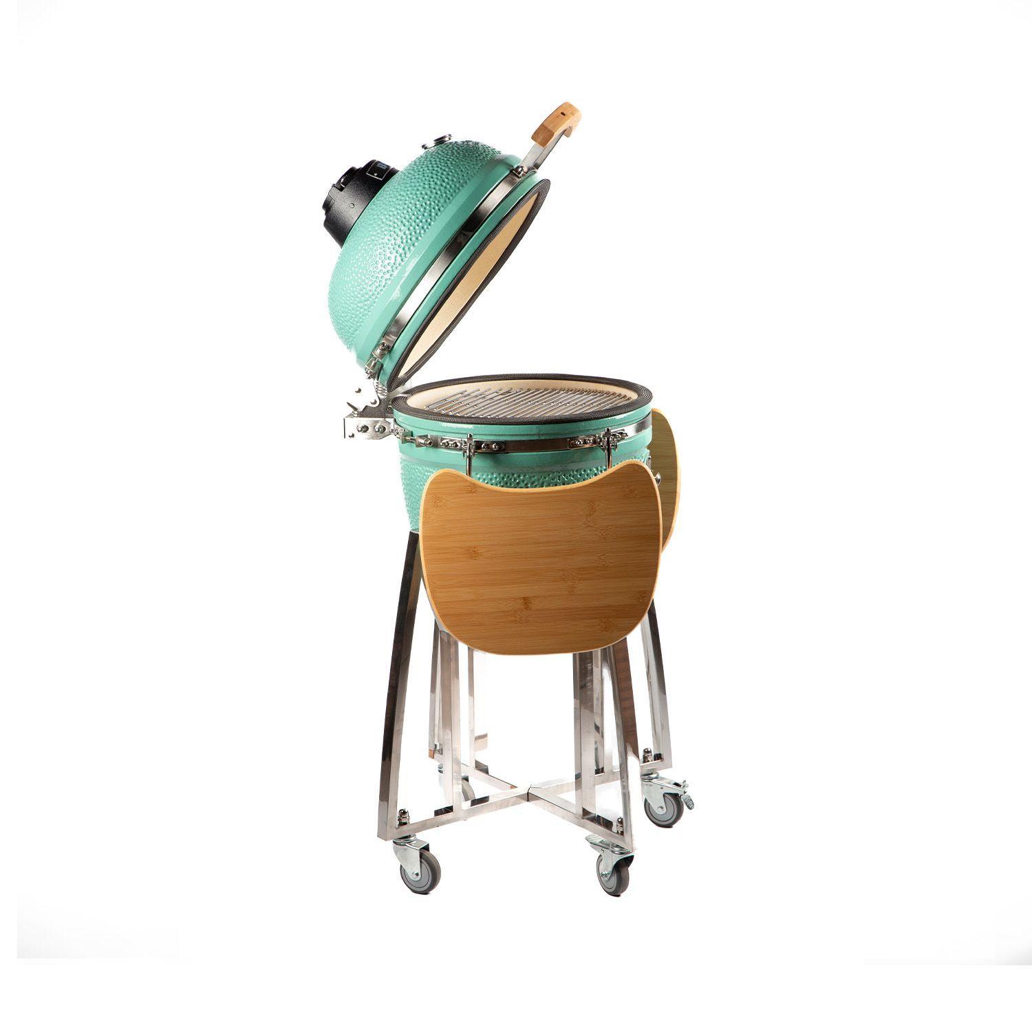 Kamado Porteño Bosca 18” Aqua-1