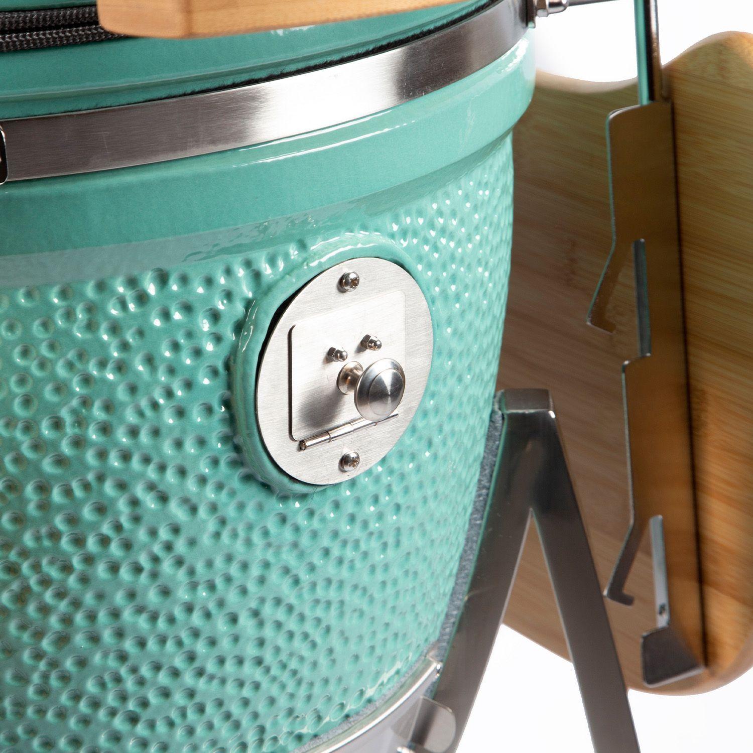 Kamado Porteño Bosca 18” Aqua-4