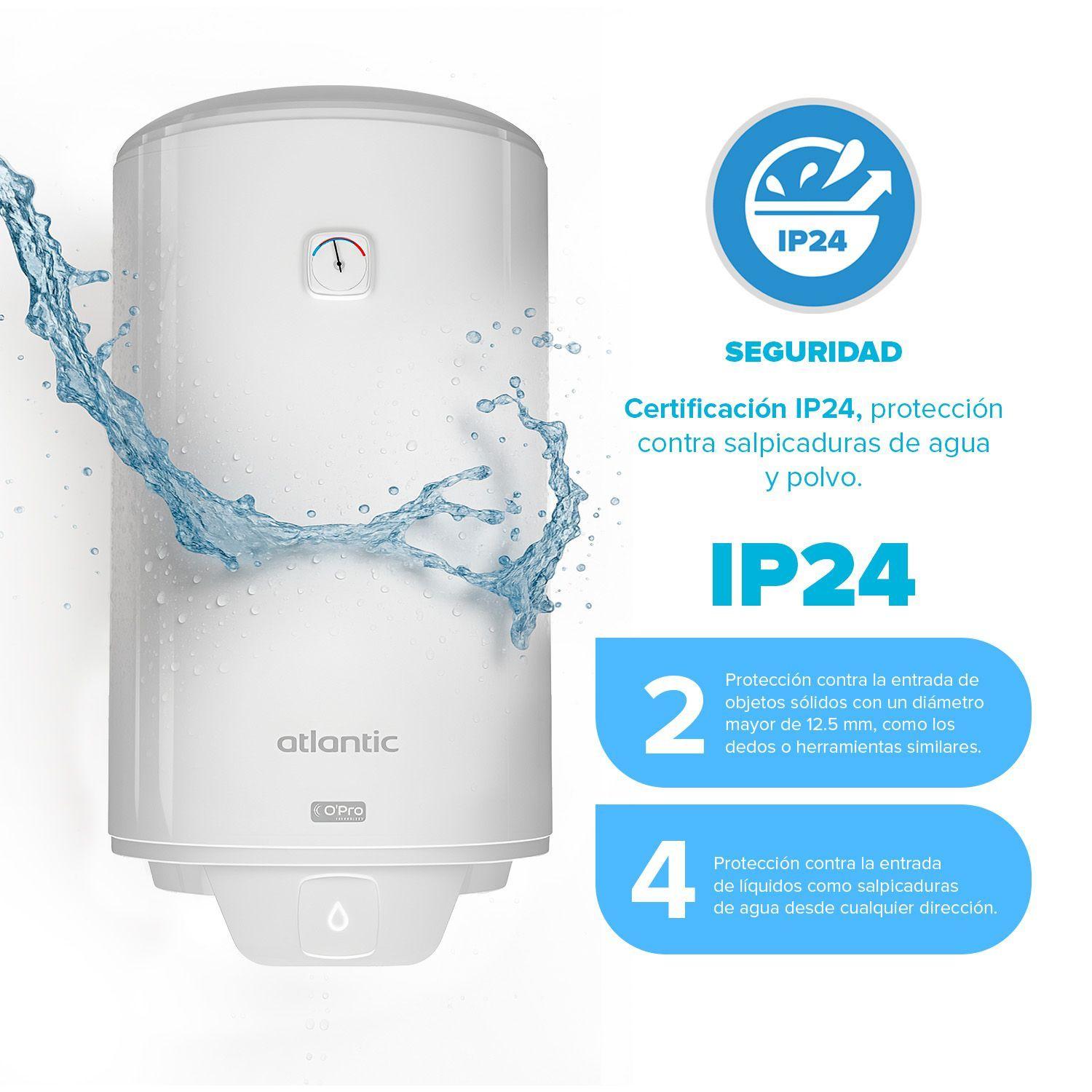 Termo Eléctrico Atlantic Opro+ 100 litros-6