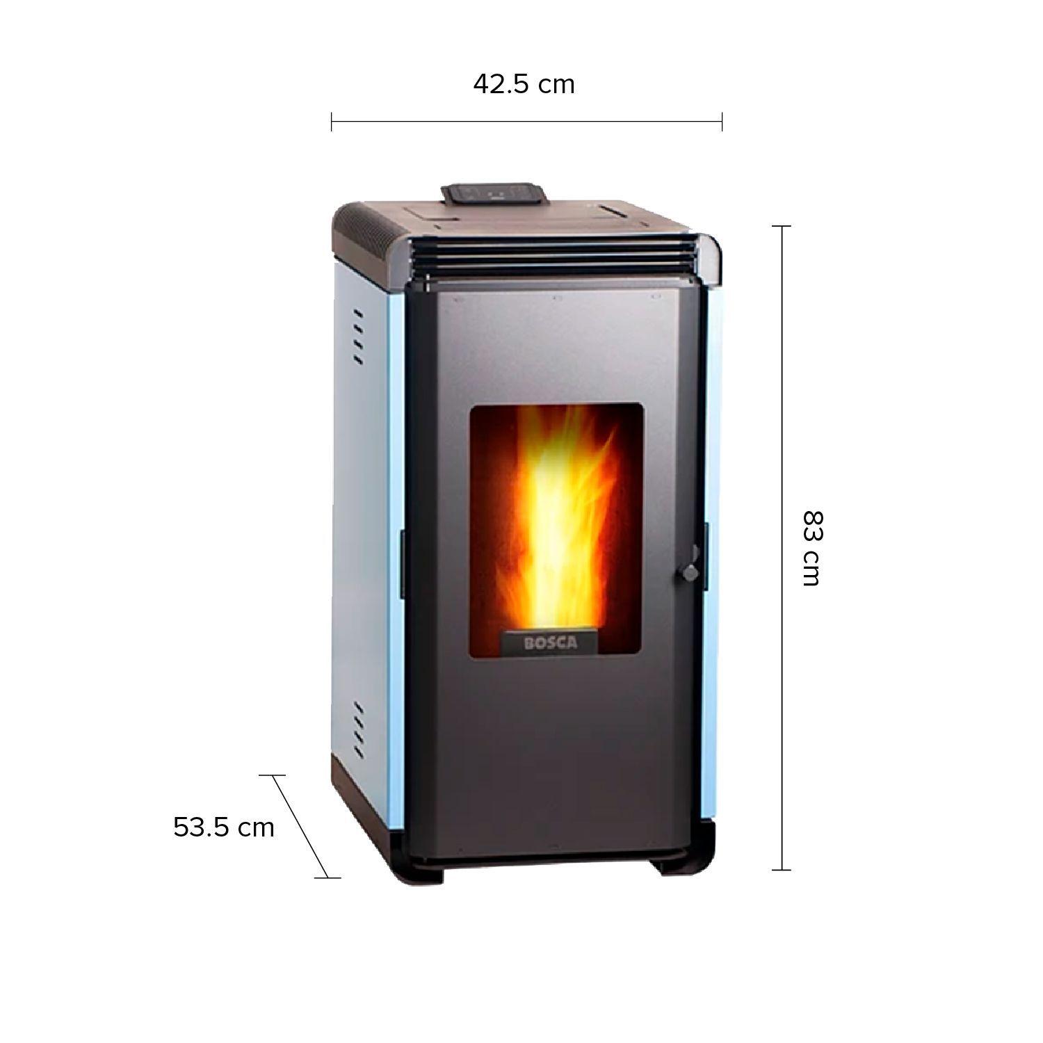 Calefactor A Pellet Hera+ Azul Bosca-4