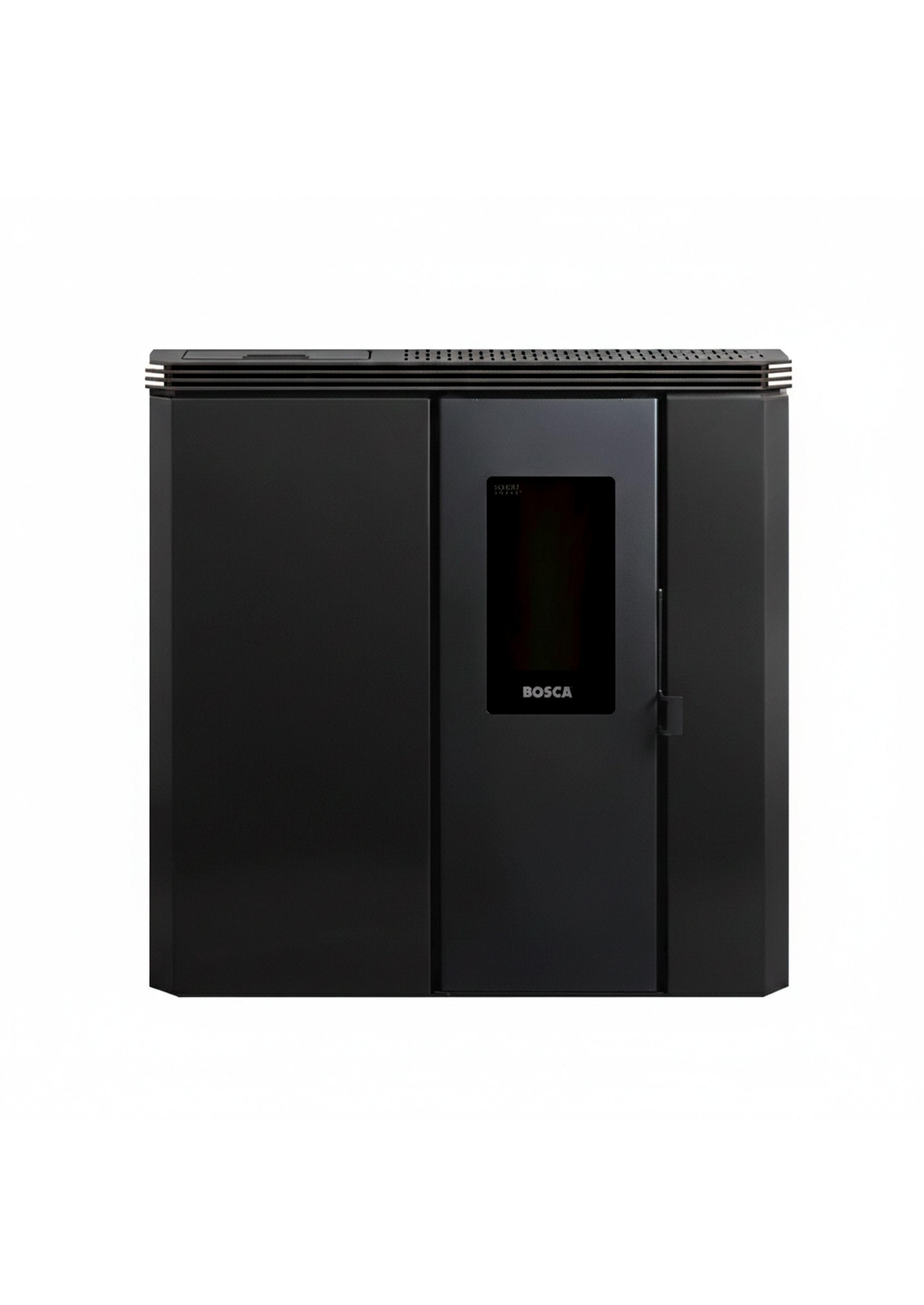 Calefactor Bosca a Pellet FIT + Charcoal Black Vision -0