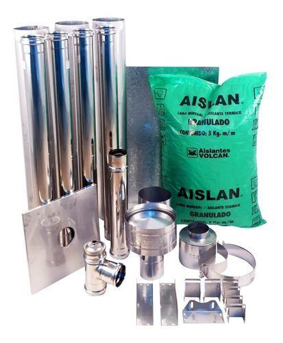 Kit Instalación Horizontal 80mm P/ Calef A Pellet Bosca-0