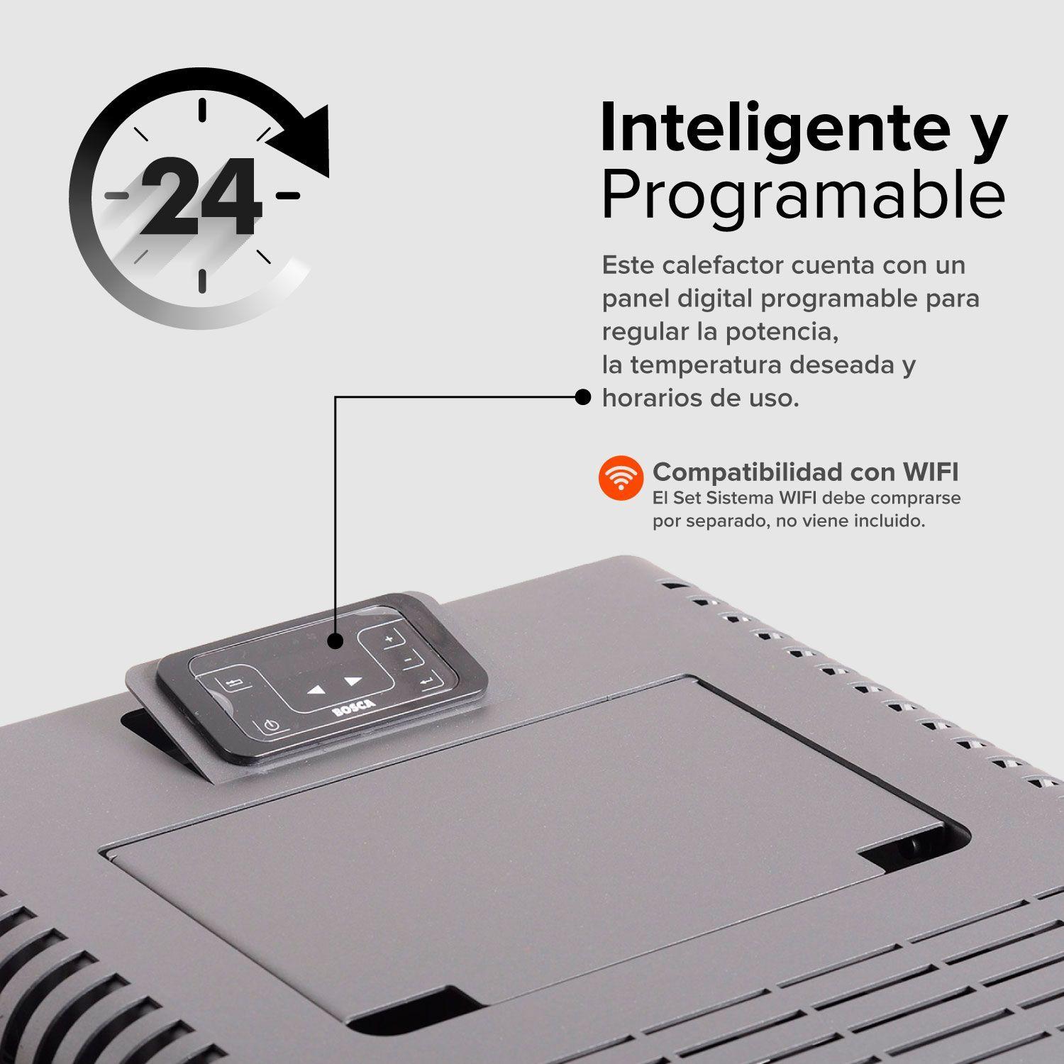 Estufa a pellet Hera + Charcoal + kit de Instalación Interior-6