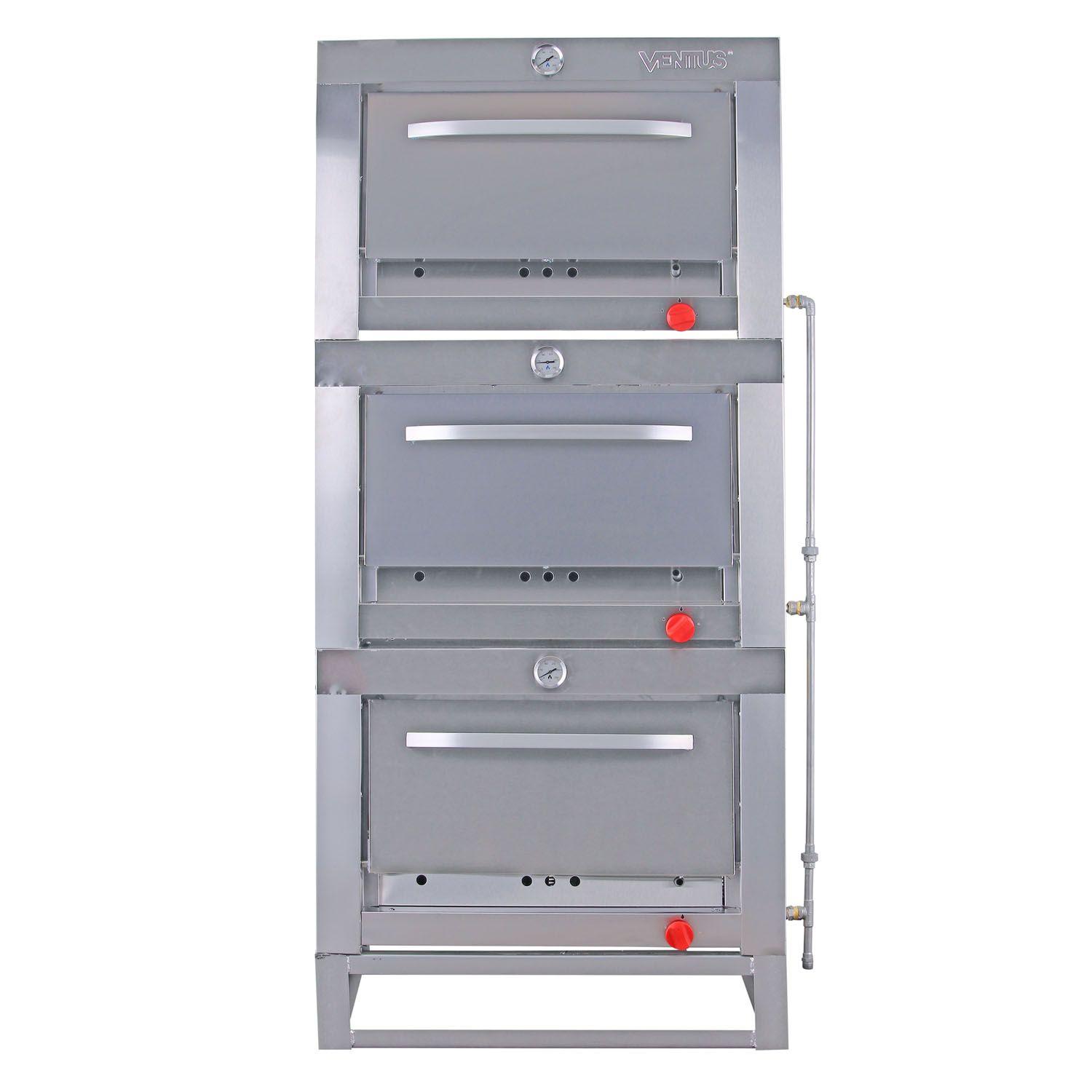 HORNO TRIPLE CAMARA 65 X 65 GLP-0