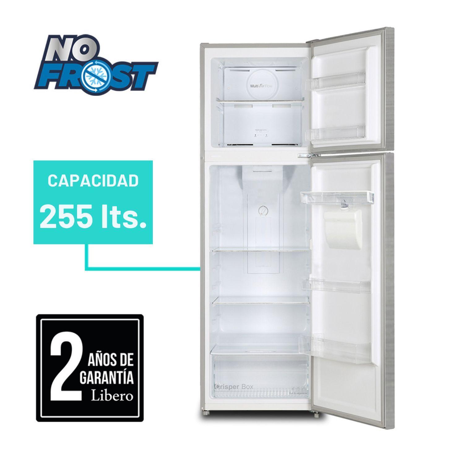 REFRIGERADOR TOP MOUNT NO FROST 255 LTS LRT-265NFNW NEGRO-5