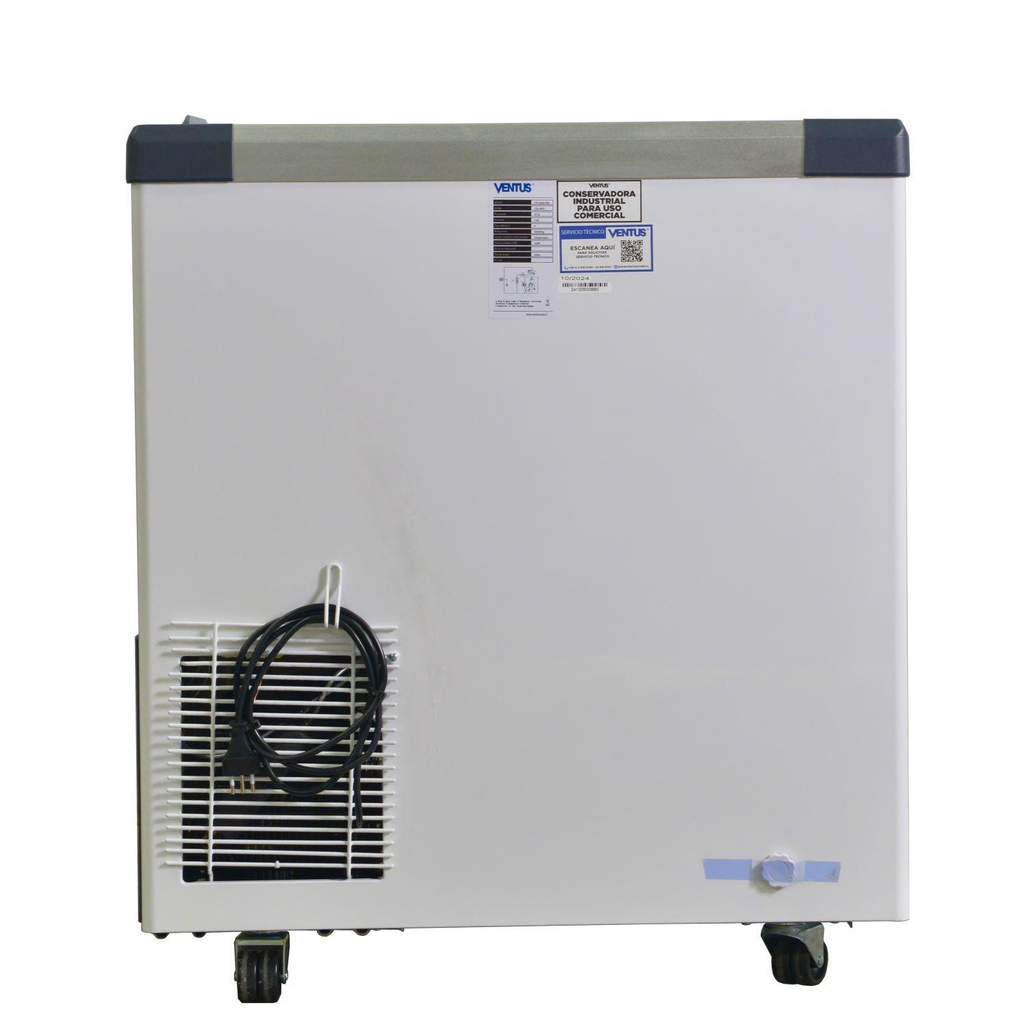 Ventus Conservadora Vidrio Semicurvo CTV-220Q PRO-4