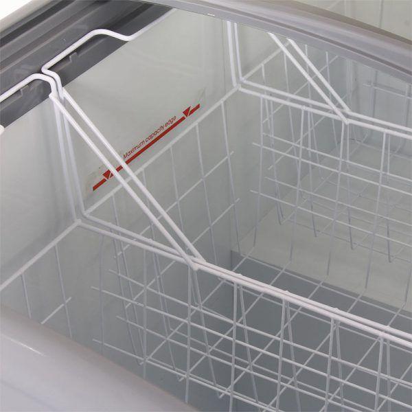 CONSERVADORA / FREEZER TAPA VIDRIO CURVO CTV-340C-3
