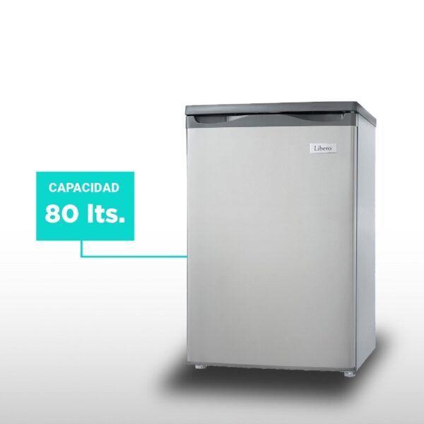 FREEZER VERTICAL DE 80 LT LFV-100I INOX.-2