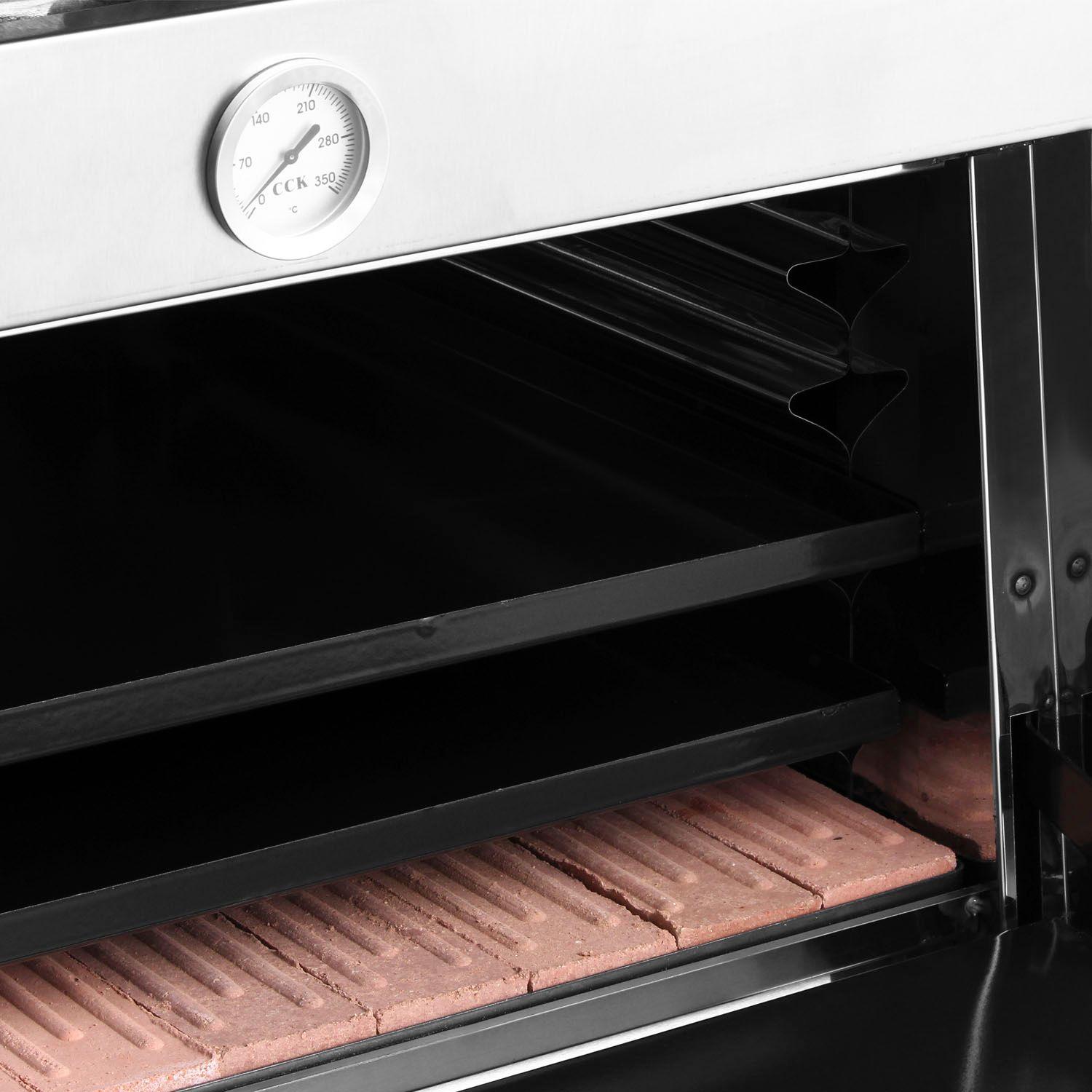 COCINA 4 PLATOS INOXIDABLE MATE GN-3