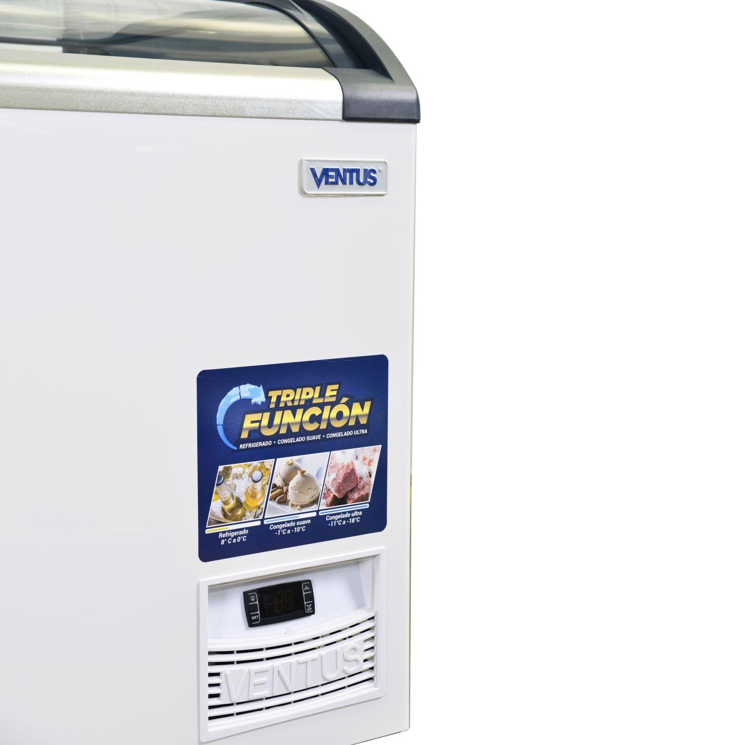 Ventus Conservadora Vidrio Semicurvo CTV-620Q PRO-4