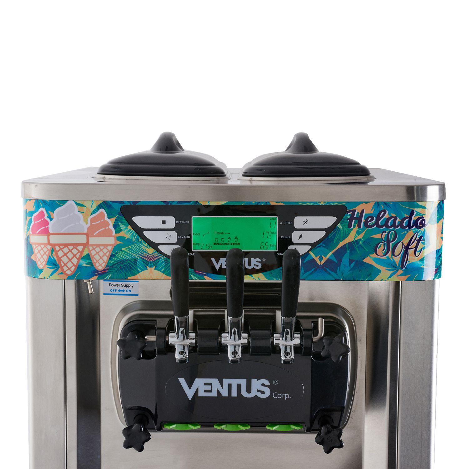 Ventus Máquina de Helado Soft Sobremesa 30 Lts/H-5