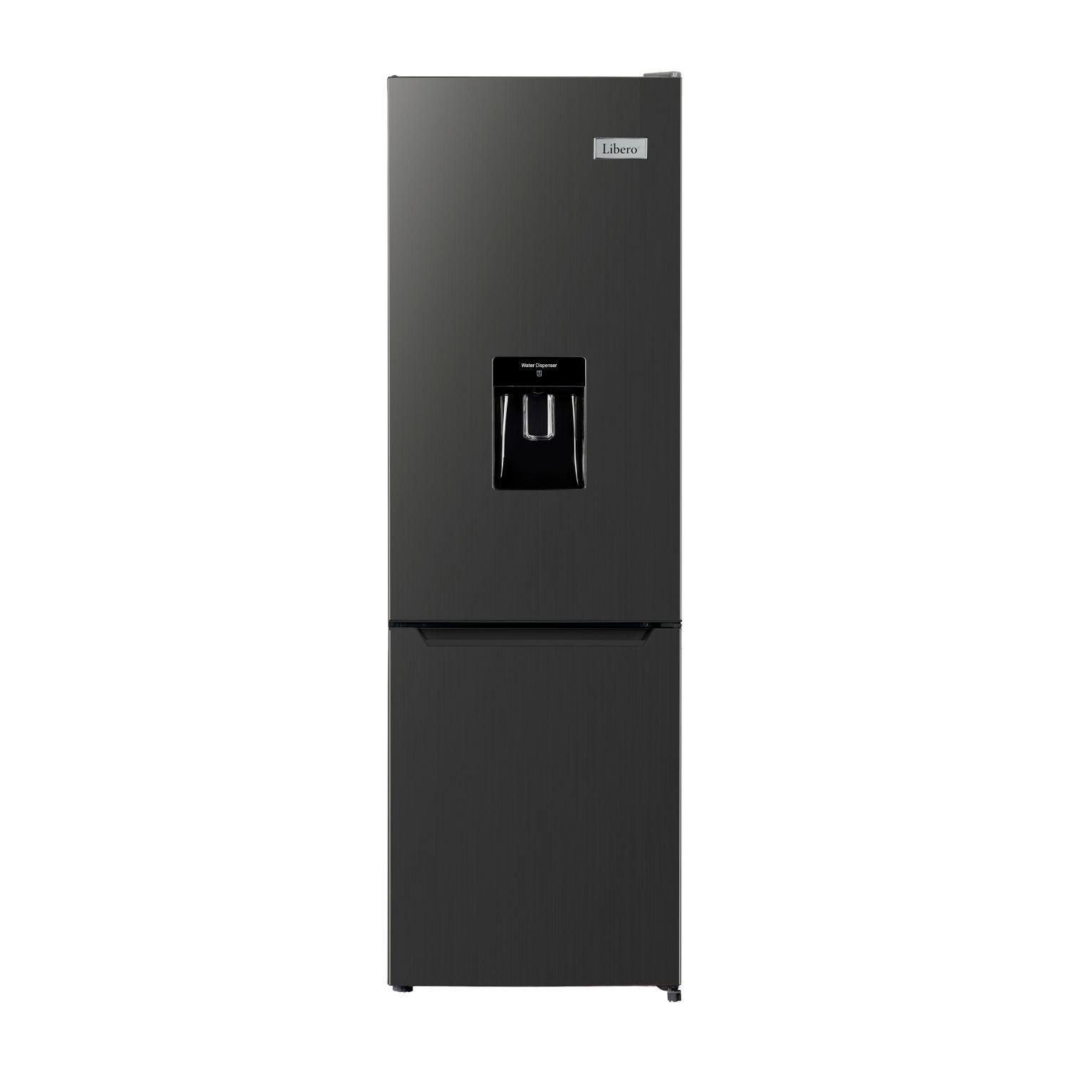 REFRIGERADOR BOTTOM FREEZER FRIO DIRECTO LRB-270SDNW NEGRO-0