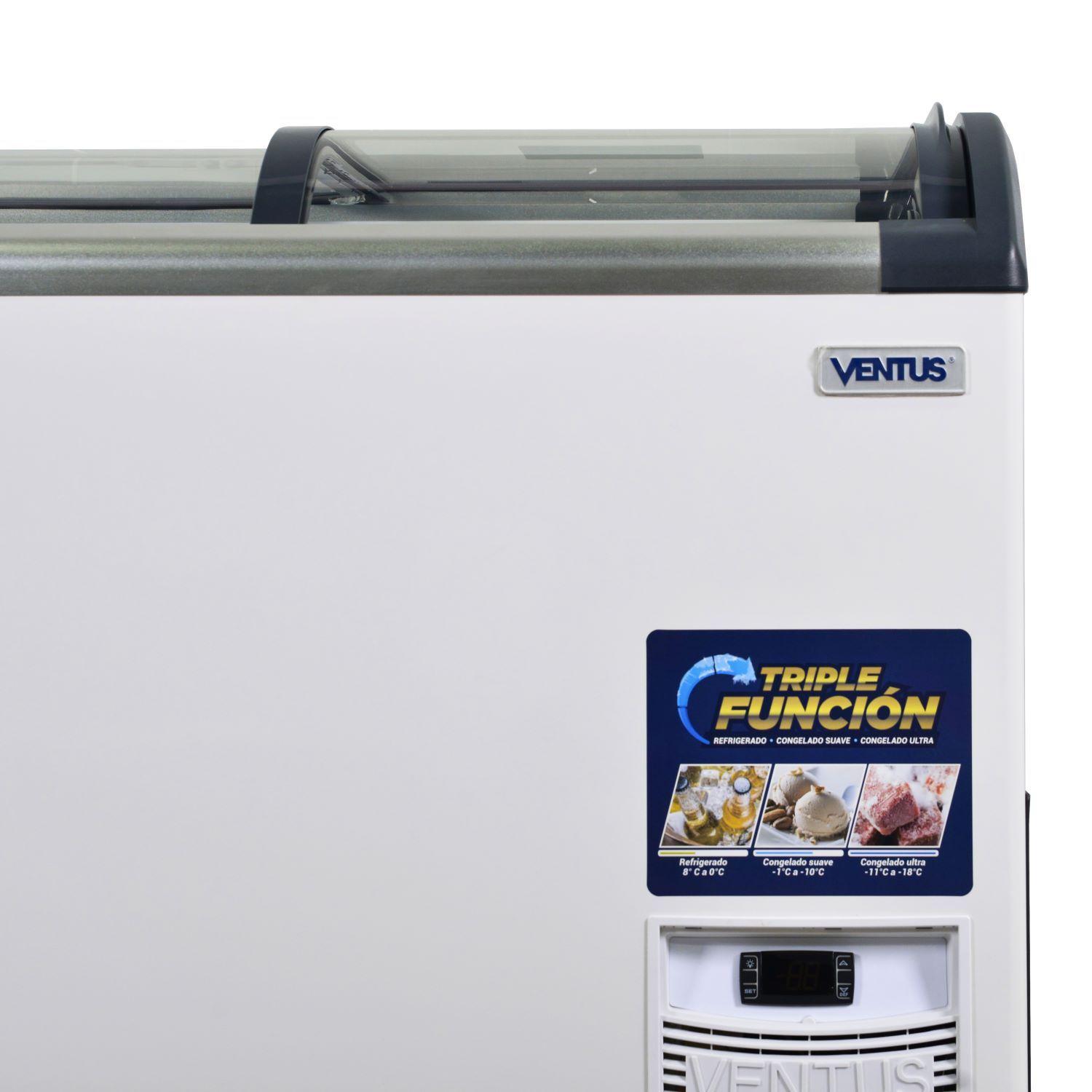 Ventus Conservadora Vidrio Semicurvo CTV-320Q PRO-3