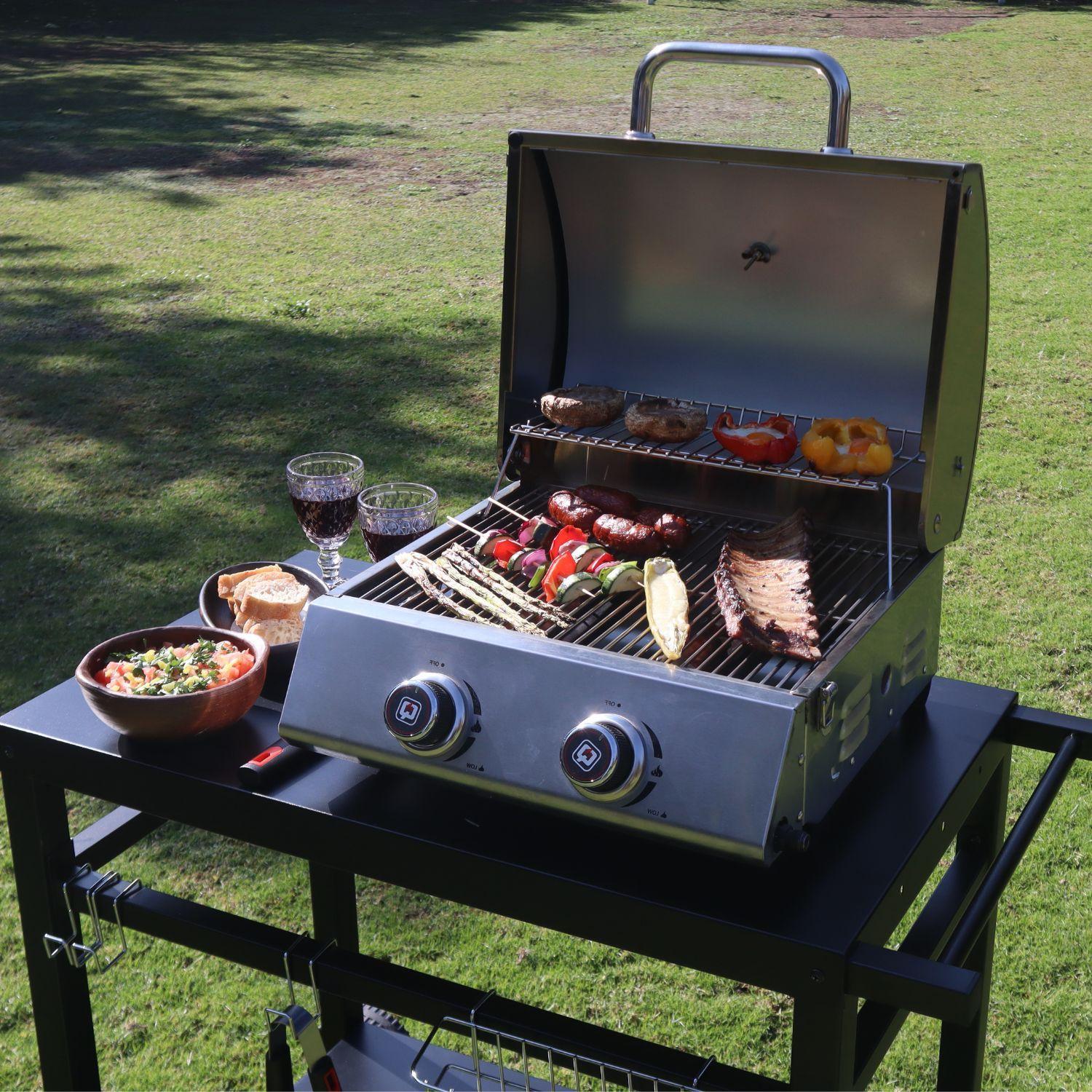 PARRILLA GAS PORTATIL GRILL TO GO 2Q-4