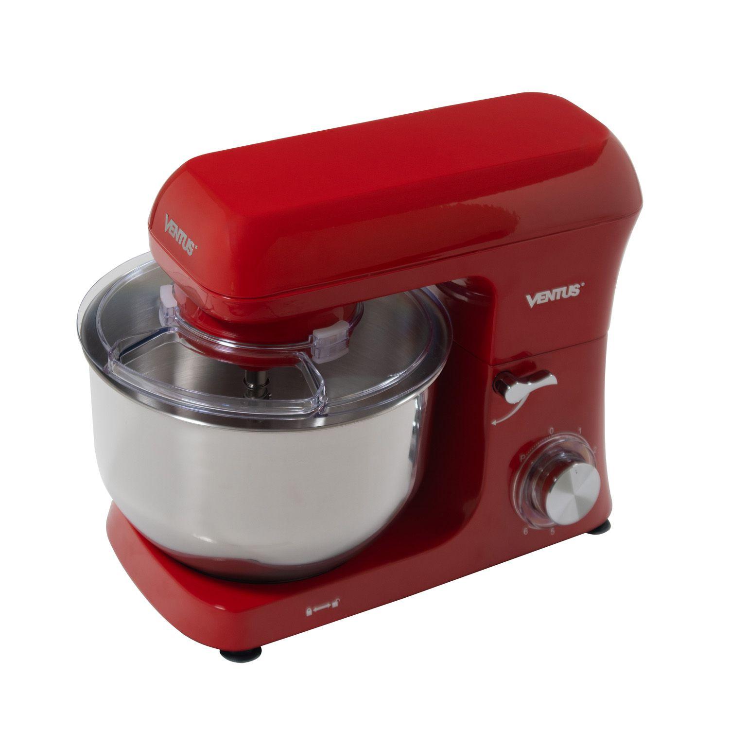 Batidora Pedestal Ventus VBC-5L Comercial Hogar 1500W Rojo-3