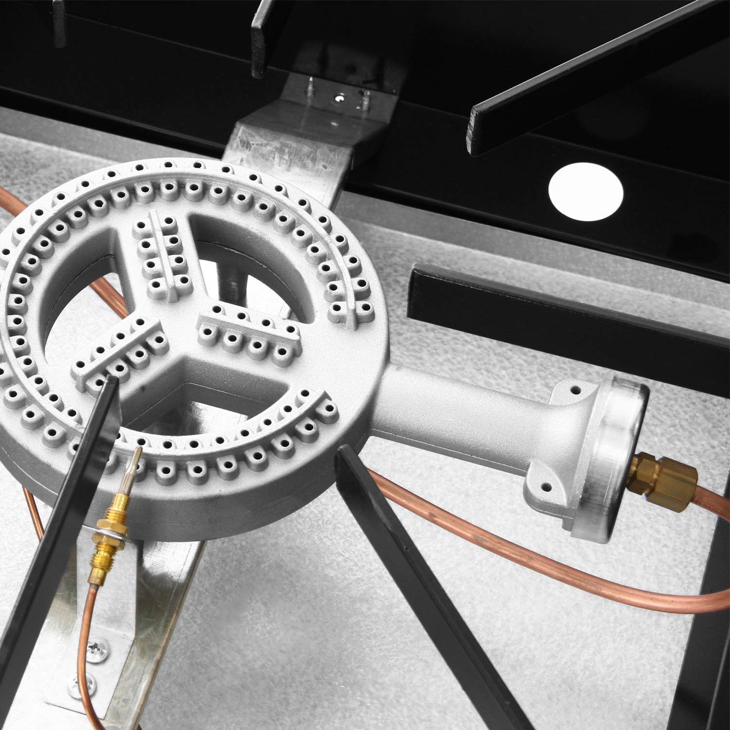 ANAFE ECONOMICO 2 QUEMADORES ALTO GLP-3