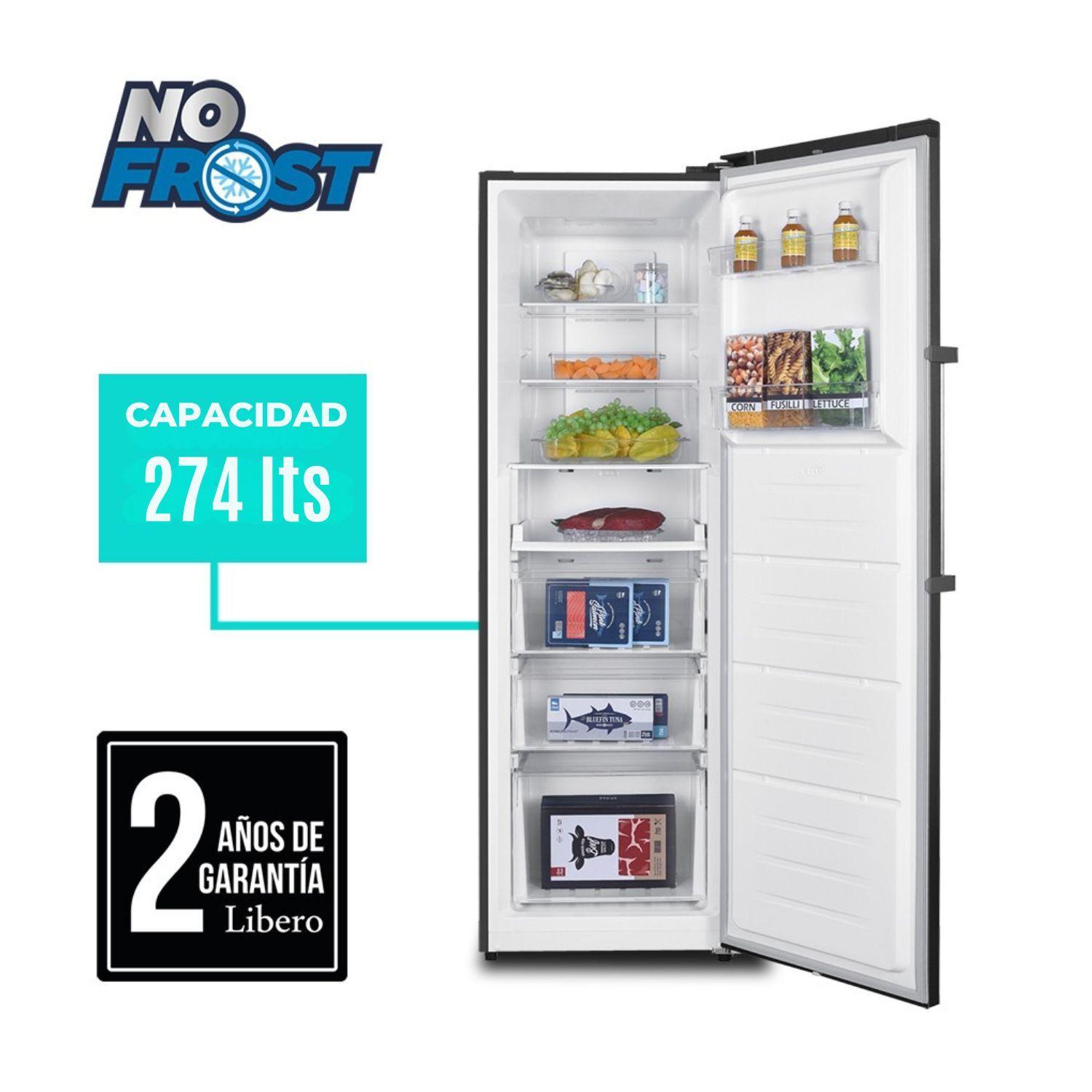 FREEZER VERTICAL NO FROST 274 LTS LFV-360NFI INOX-4