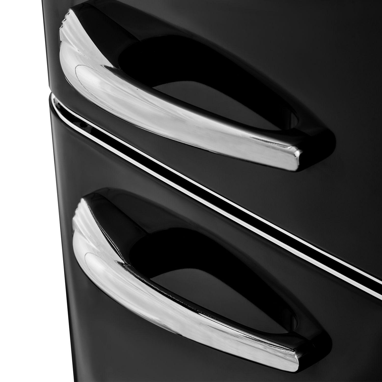 REFRIGERADOR RETRO FRIO DIRECTO 203 LTS LRT-210DFNR NEGRO-9