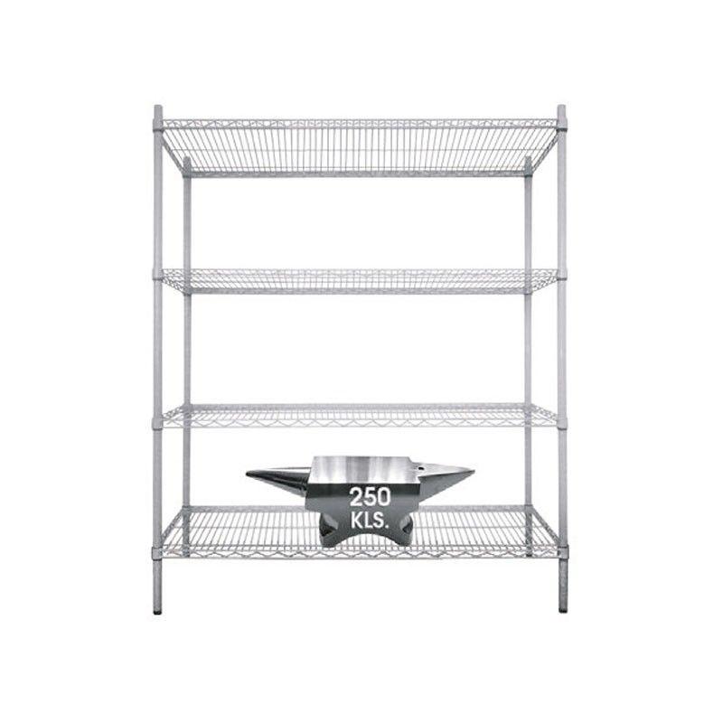 Ventus Estantería Epóxica Anti Bacterial 122x46 cm-2