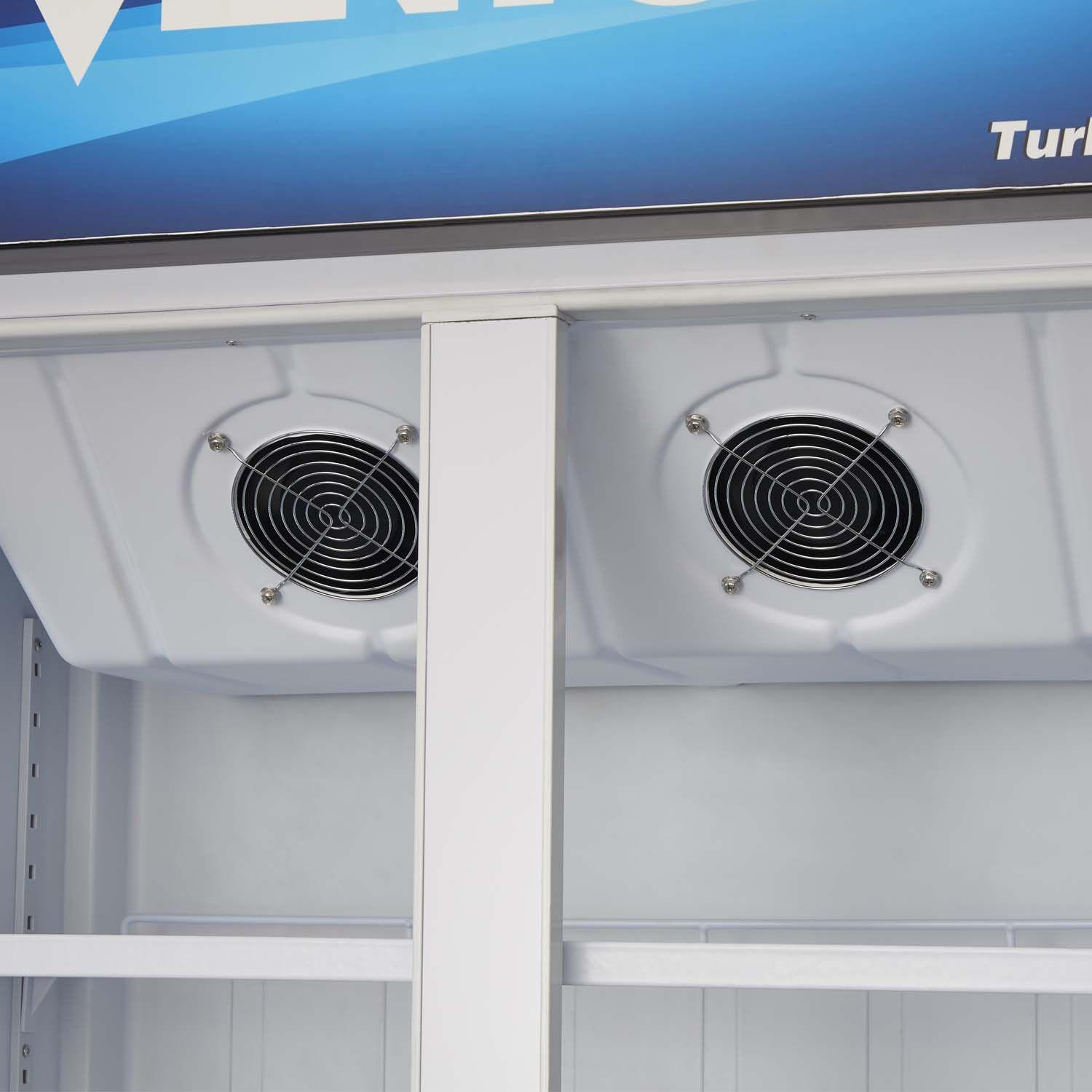 Ventus Visi-Cooler LG-550TC Turbo Cooling 2 Puertas 550 Lts-4