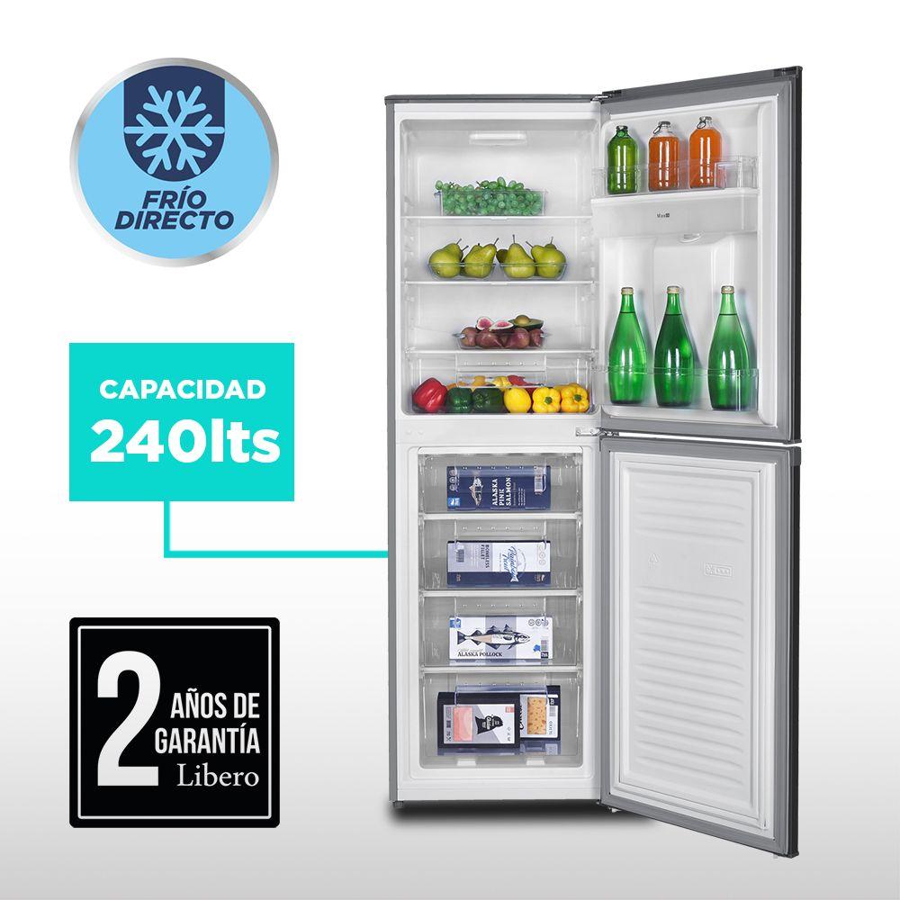 REFRIGERADOR BOTTOM FREEZER FRIO DIRECTO 240 LTS LRB-260DFIW-3