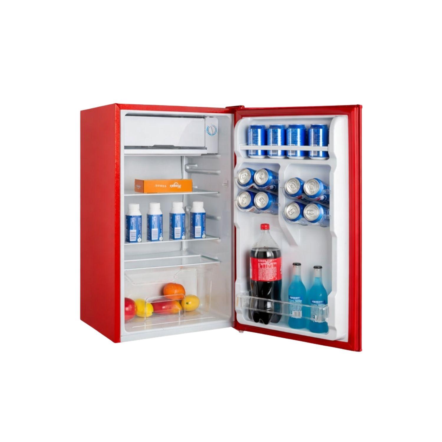 FRIGOBAR RETRO 90 LTS LFB-90R ROJO-2