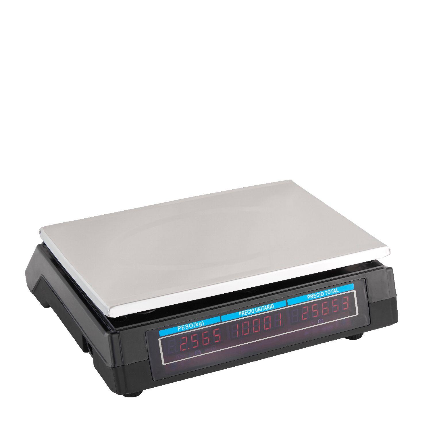 Ventus Balanza Digital B-40 Visor LED Rojo 40 Kg-4