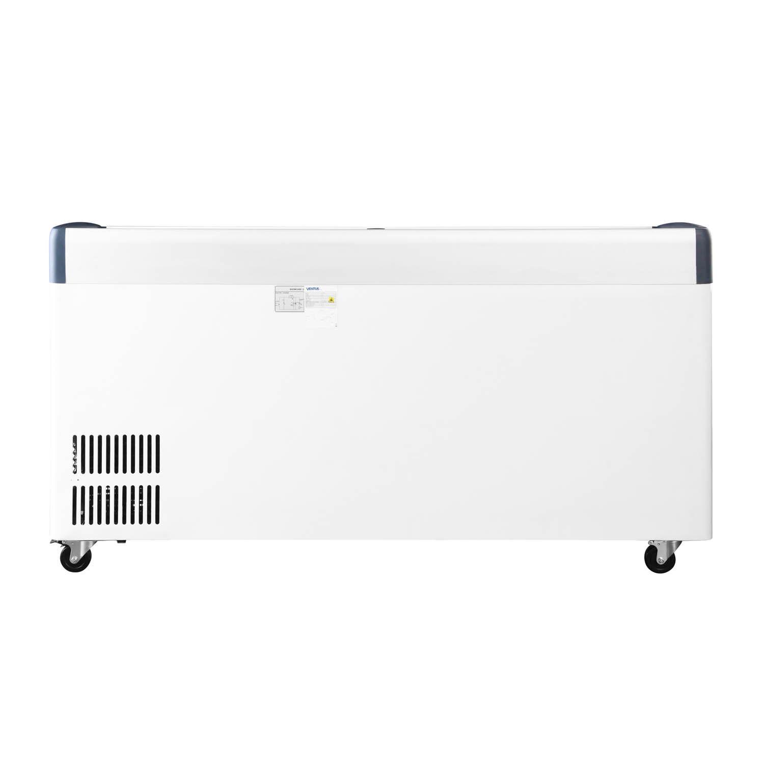 Ventus Conservadora CTV-520I Tapa Vidrio Inclinado 520 Lts-3