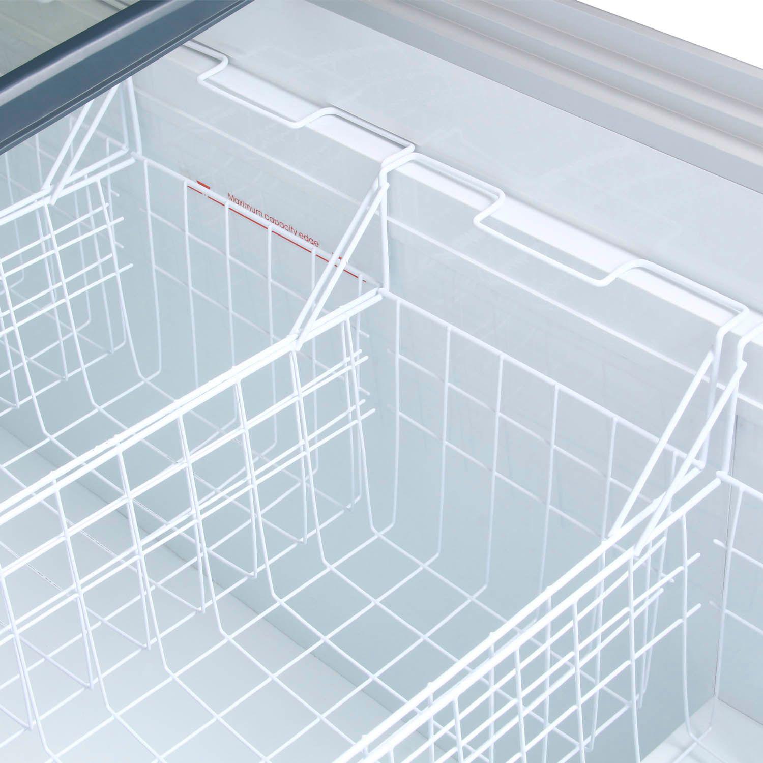 Ventus Conservadora CTV-520I Tapa Vidrio Inclinado 520 Lts-4