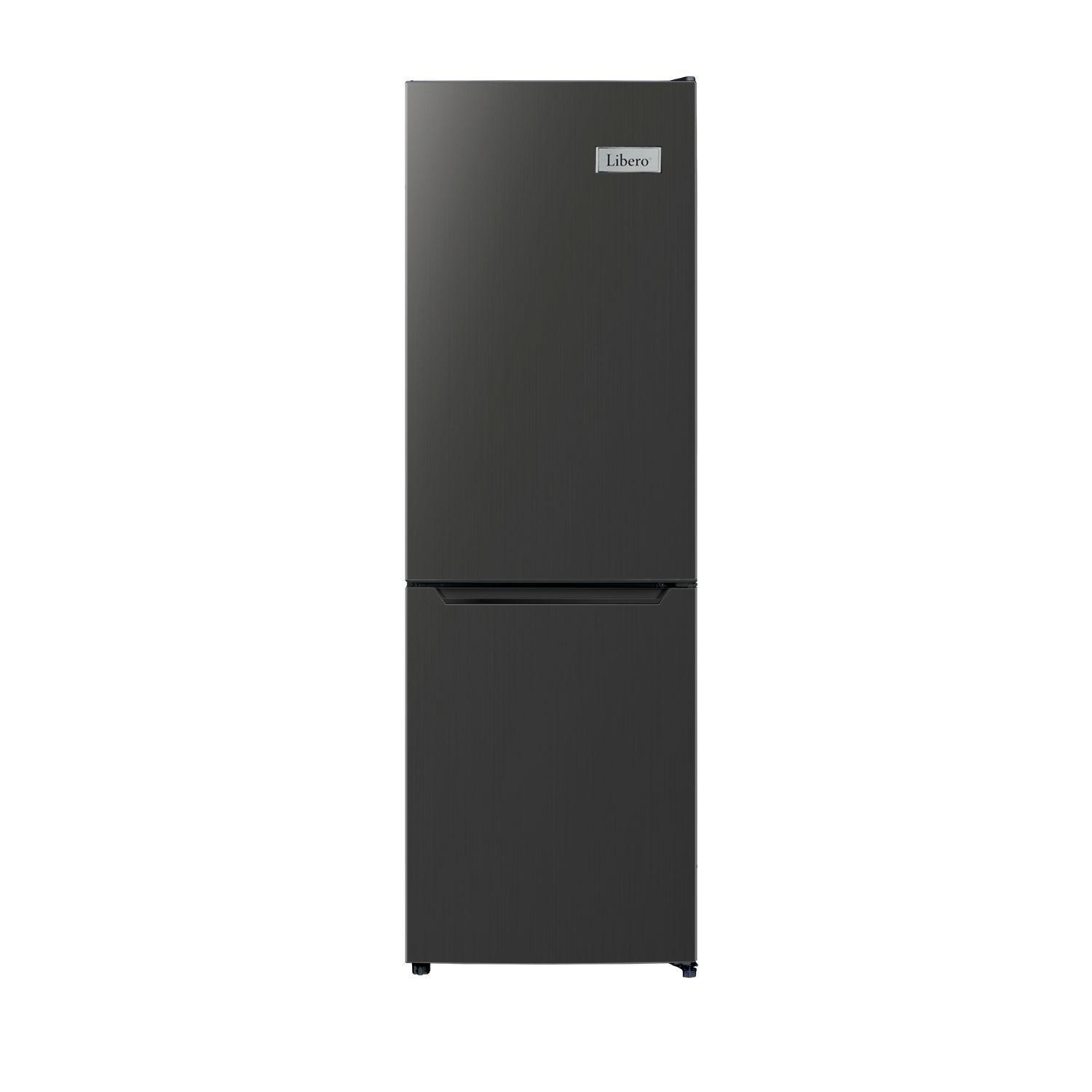 REFRIGERADOR BOTTOM FREEZER FRIO DIRECTO 157 LTS NEGRO-0