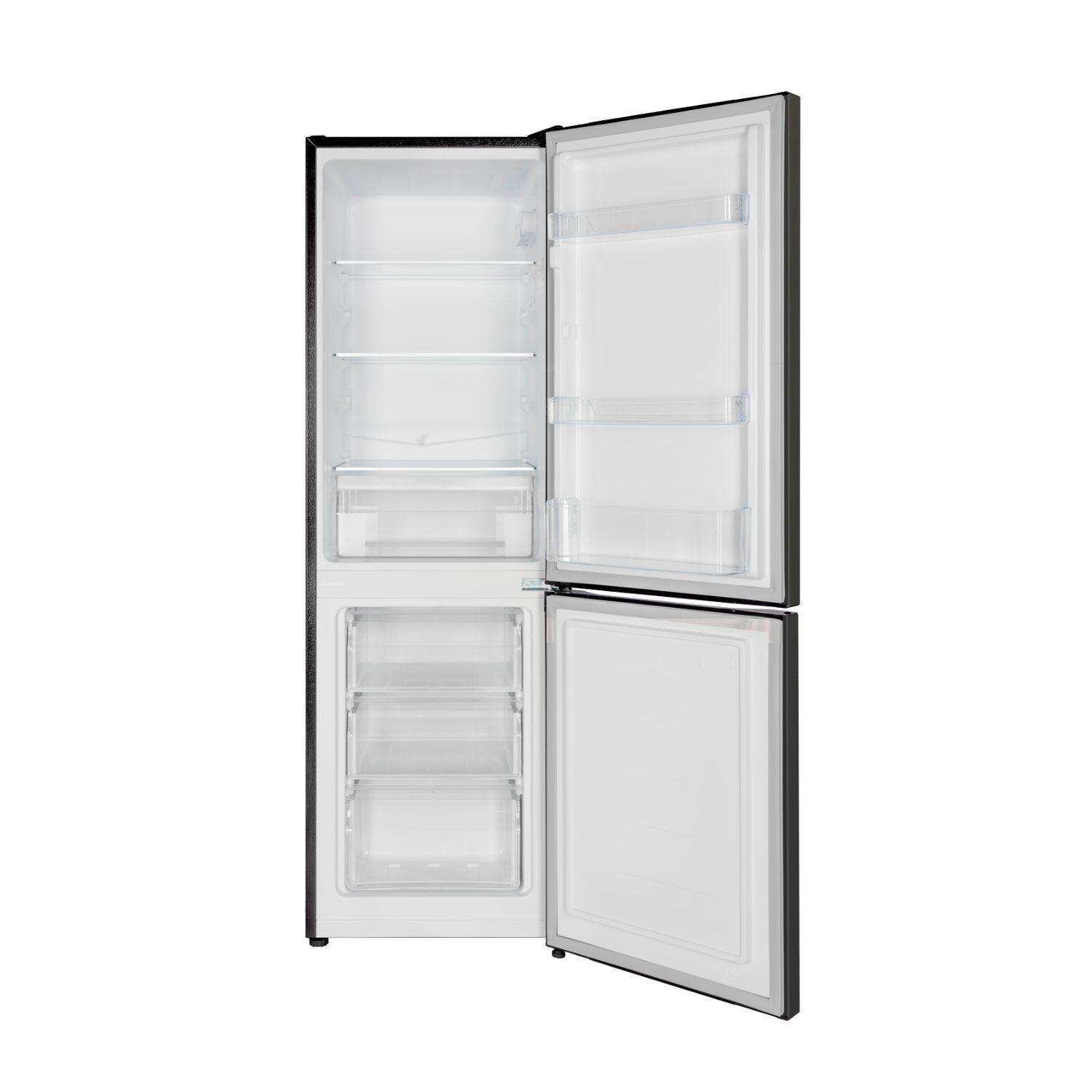 REFRIGERADOR BOTTOM FREEZER FRIO DIRECTO 157 LTS NEGRO-1