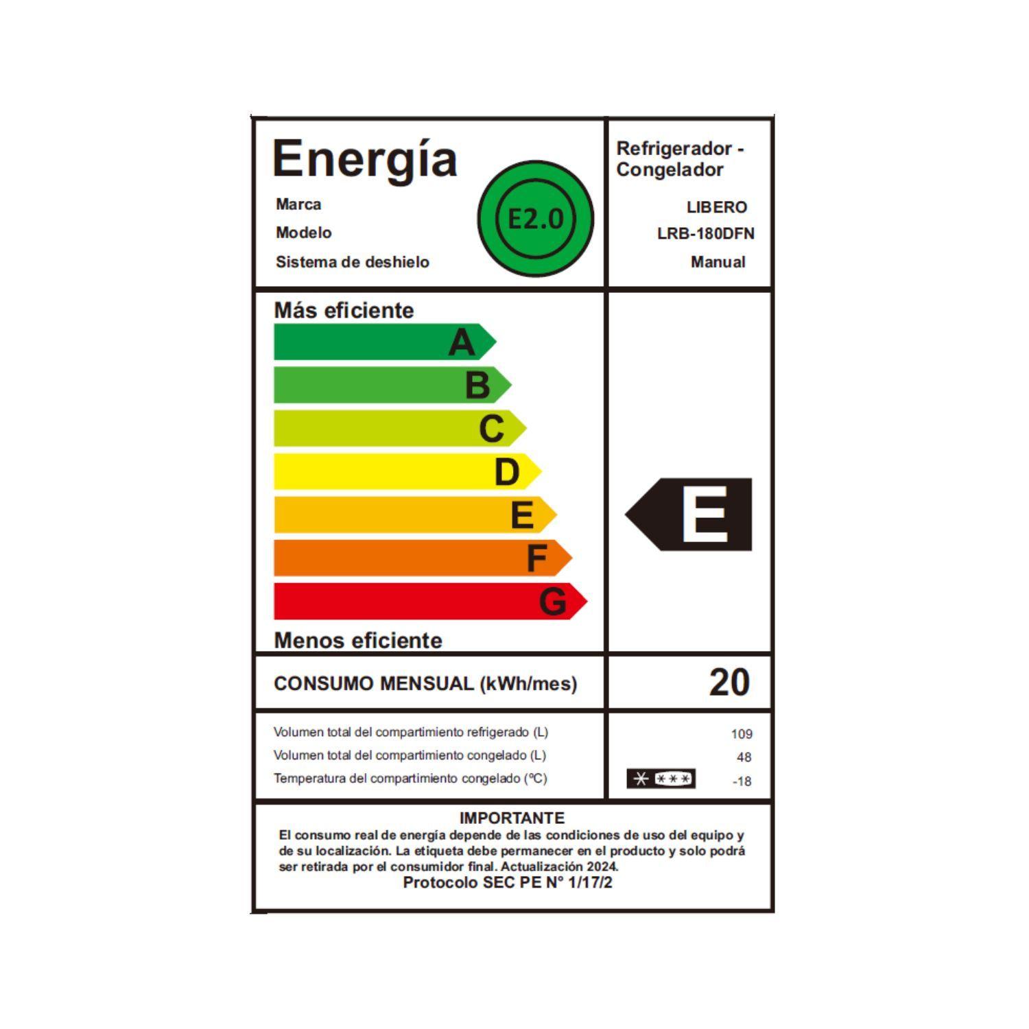 REFRIGERADOR BOTTOM FREEZER FRIO DIRECTO 157 LTS NEGRO-3