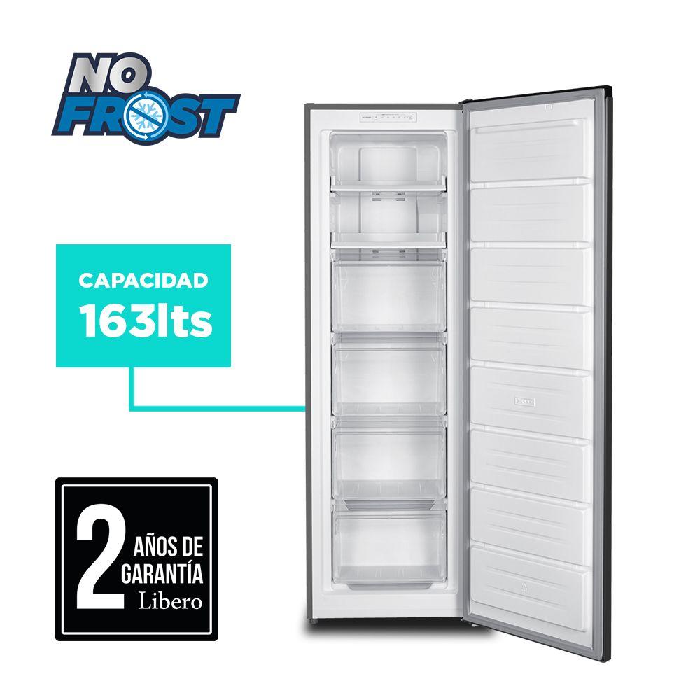 FREEZER VERTICAL NO FROST 163 LTS LFV-290NFI INOX-3
