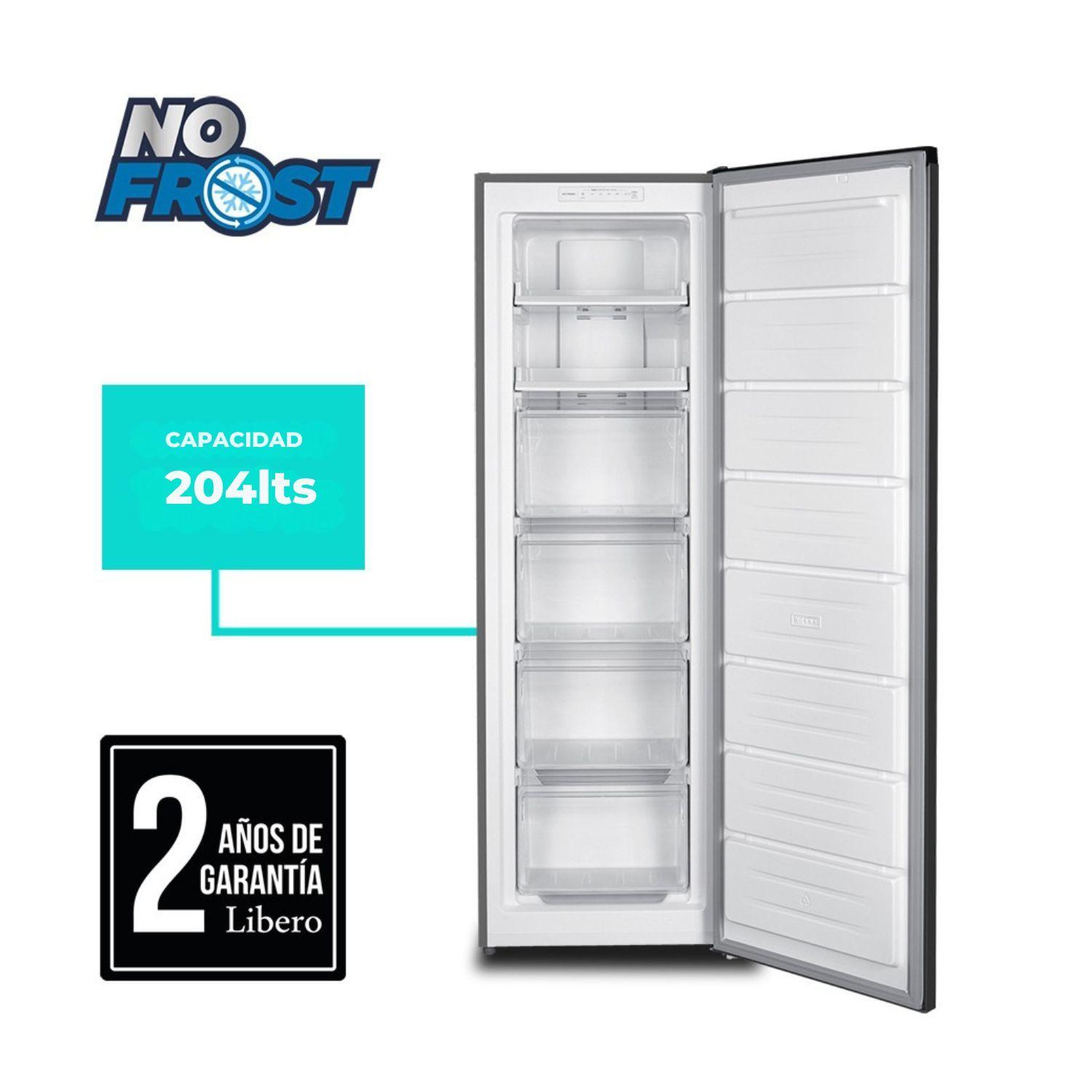 FREEZER VERTICAL NO FROST 204 LTS LFV-290NFI INOX-5