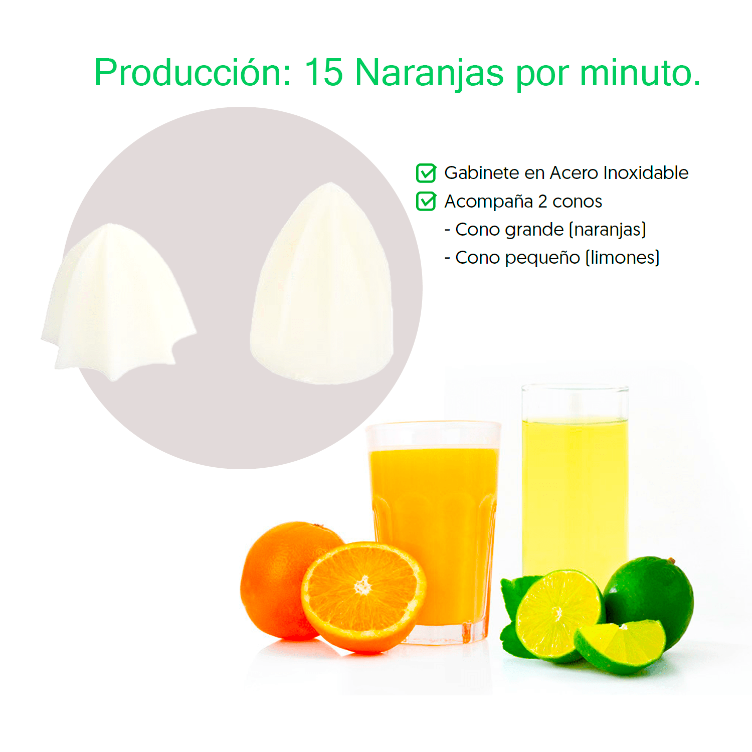 Ventus by Skymsen Exprimidor de Cítricos EX Inoxidable-2