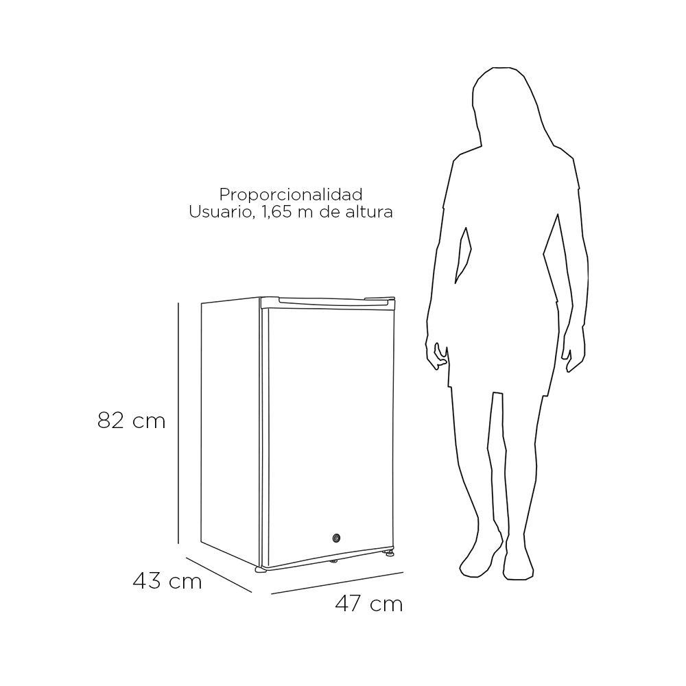 FRIGOBAR 85 LTS LFB-101N NEGRO-2