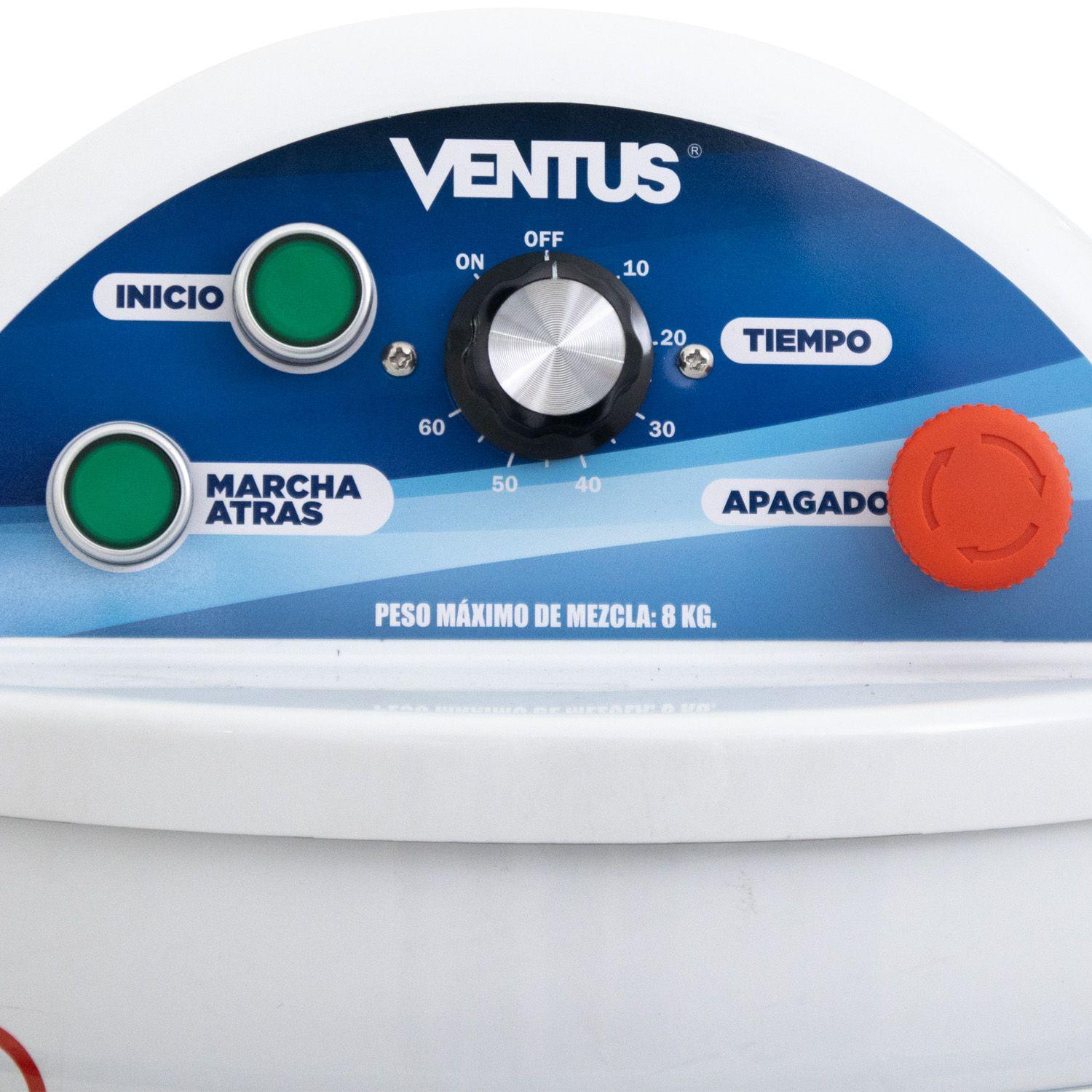 Ventus Amasadora Industrial 8 Kgs Con Timer VAM-20T-4