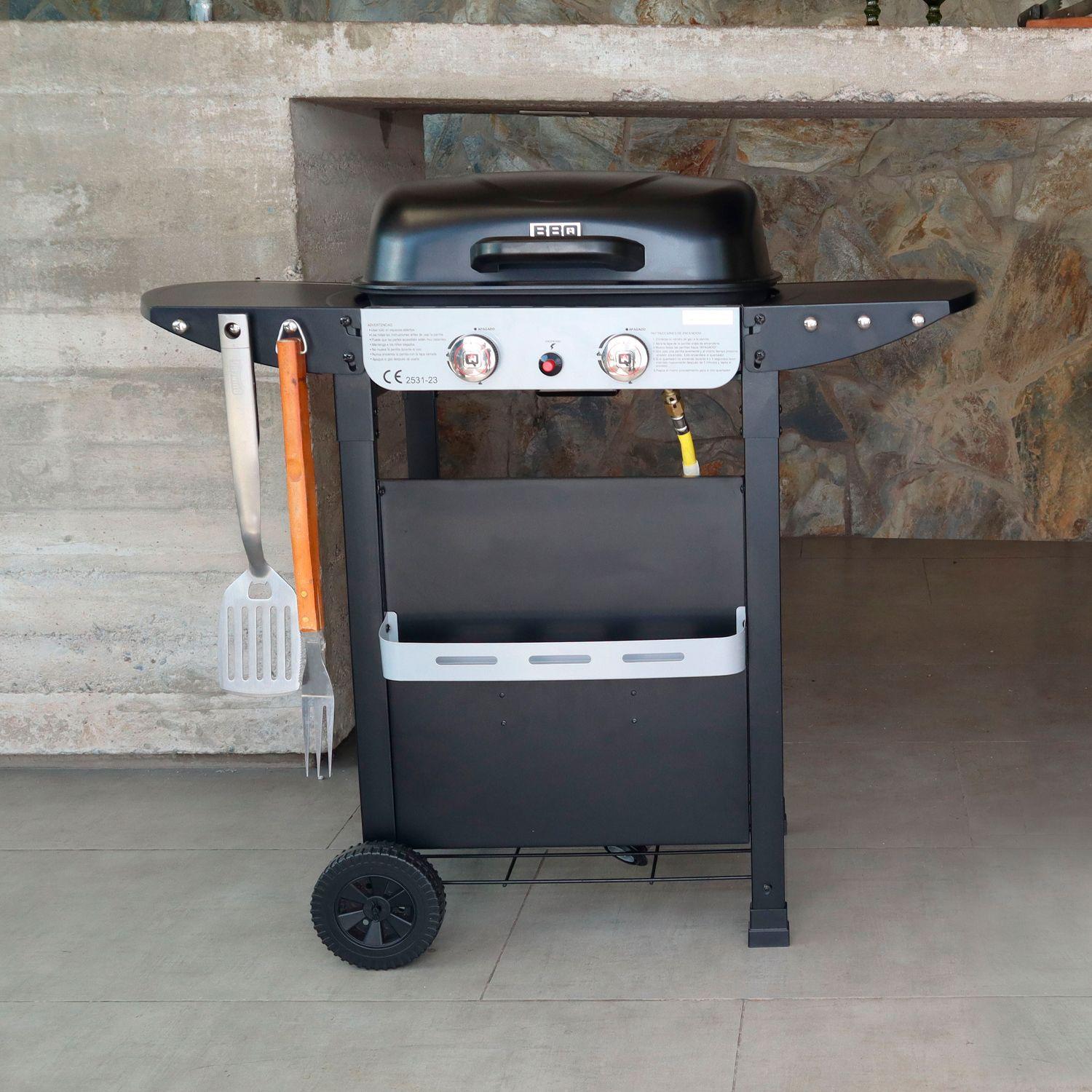 Parrilla Gas Denver Pro 2 Quemadores-6