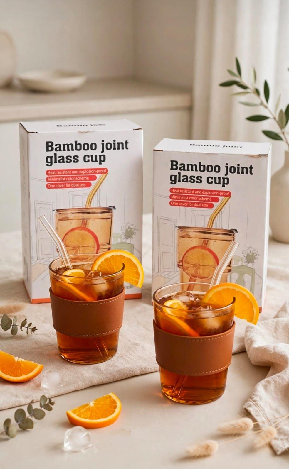 Vaso de Vidrio Con Bombilla Hermetico-3