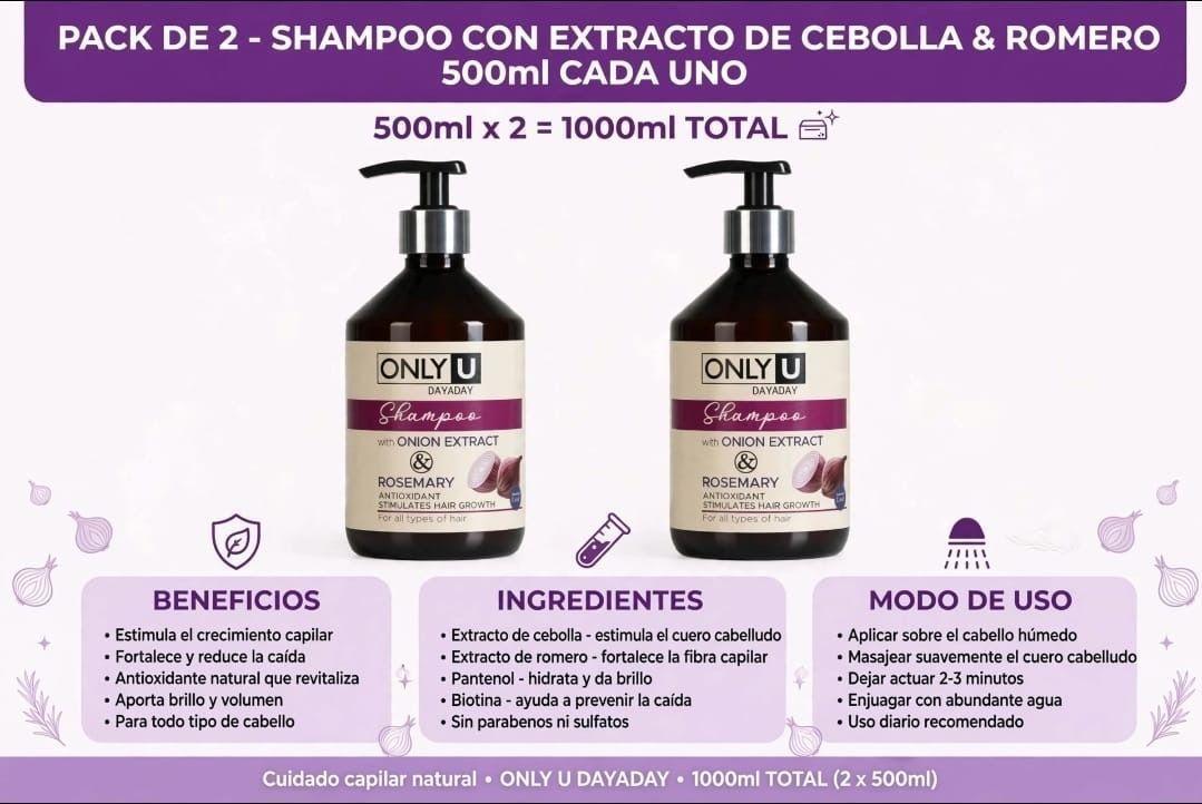 Dúo Crecimiento Capilar Only U-3