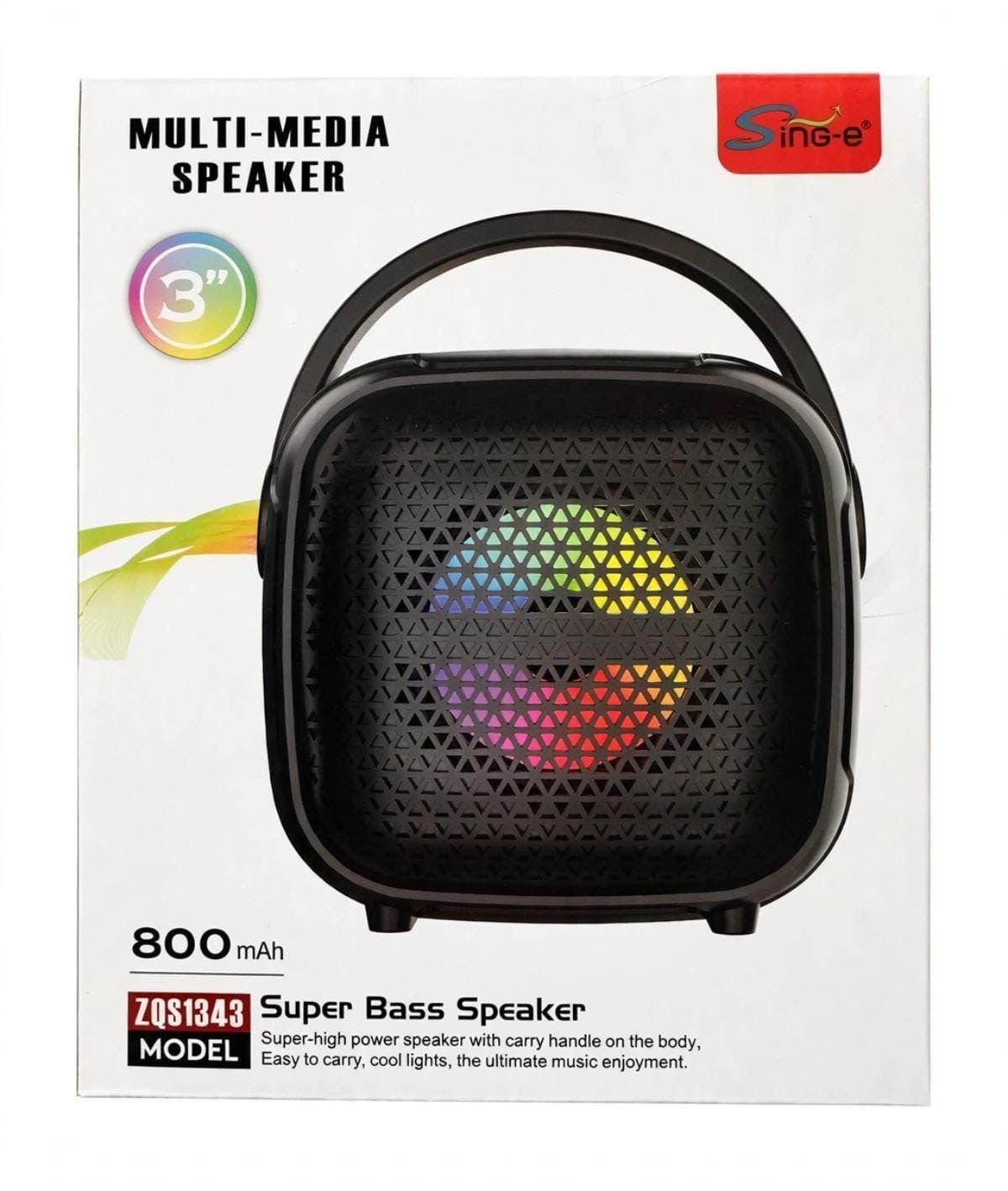 Parlante Bluetooth Luz ZQS1343-2