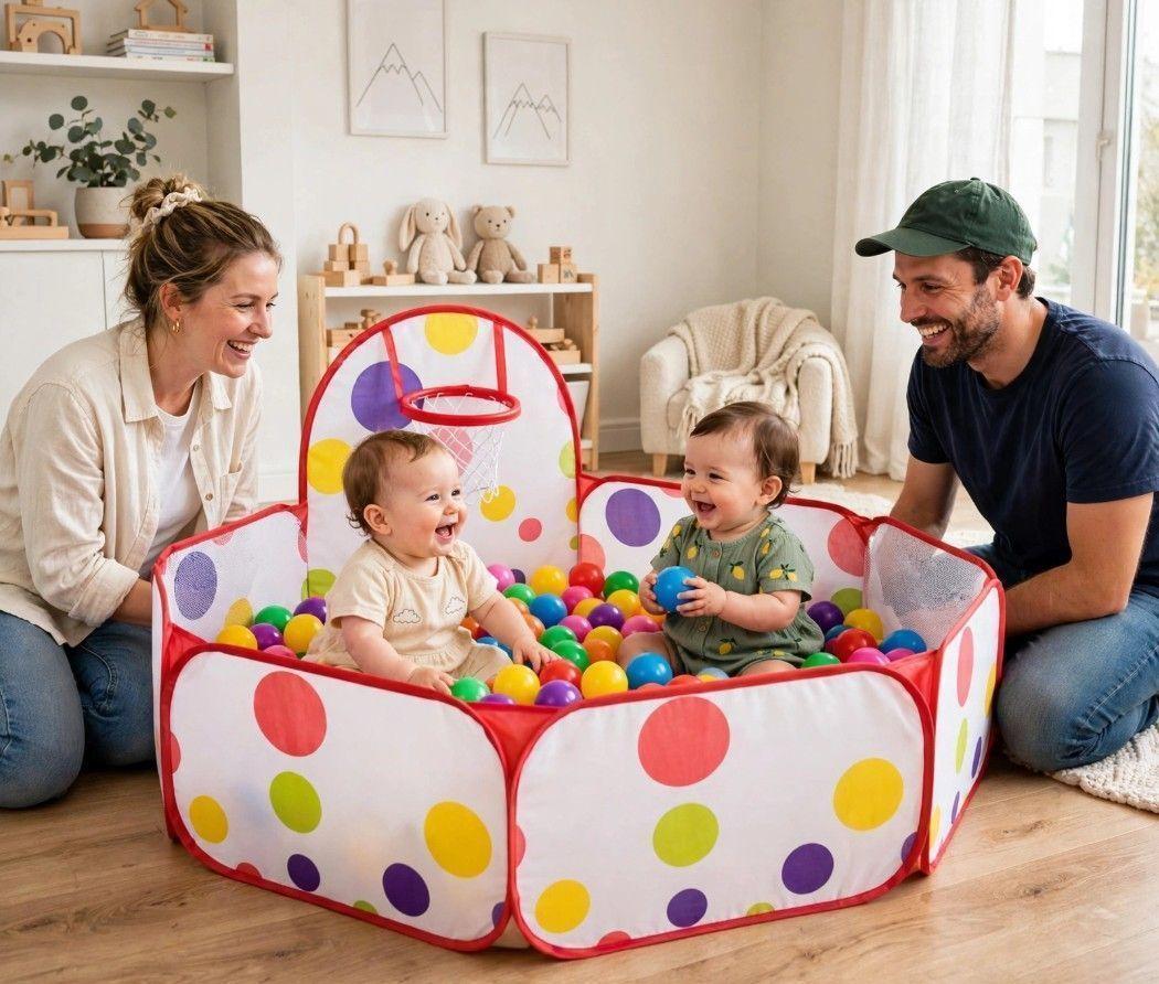 Piscina Con Pelotas Para Niños Incluye 50 Pelotitas-1