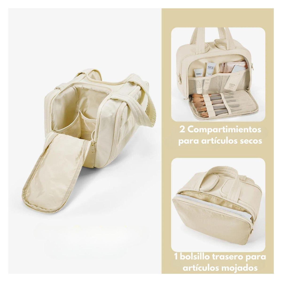 Bagsmart Neceser Multifuncional Zora Spacesaver 4 en 1 Colgante Beige-6