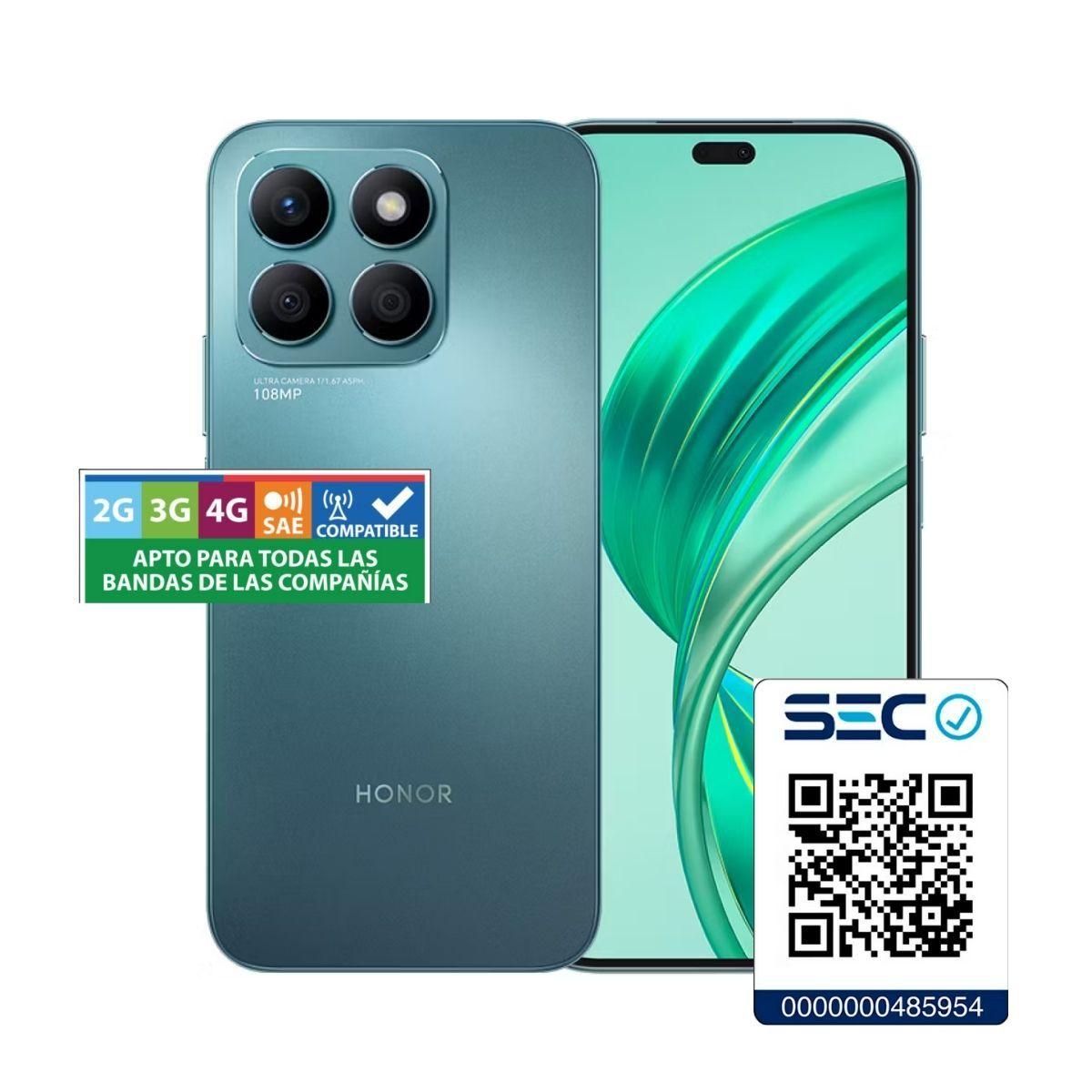 Honor X8B 4G 8GB + 256 GB - Azul Aquamarino-1