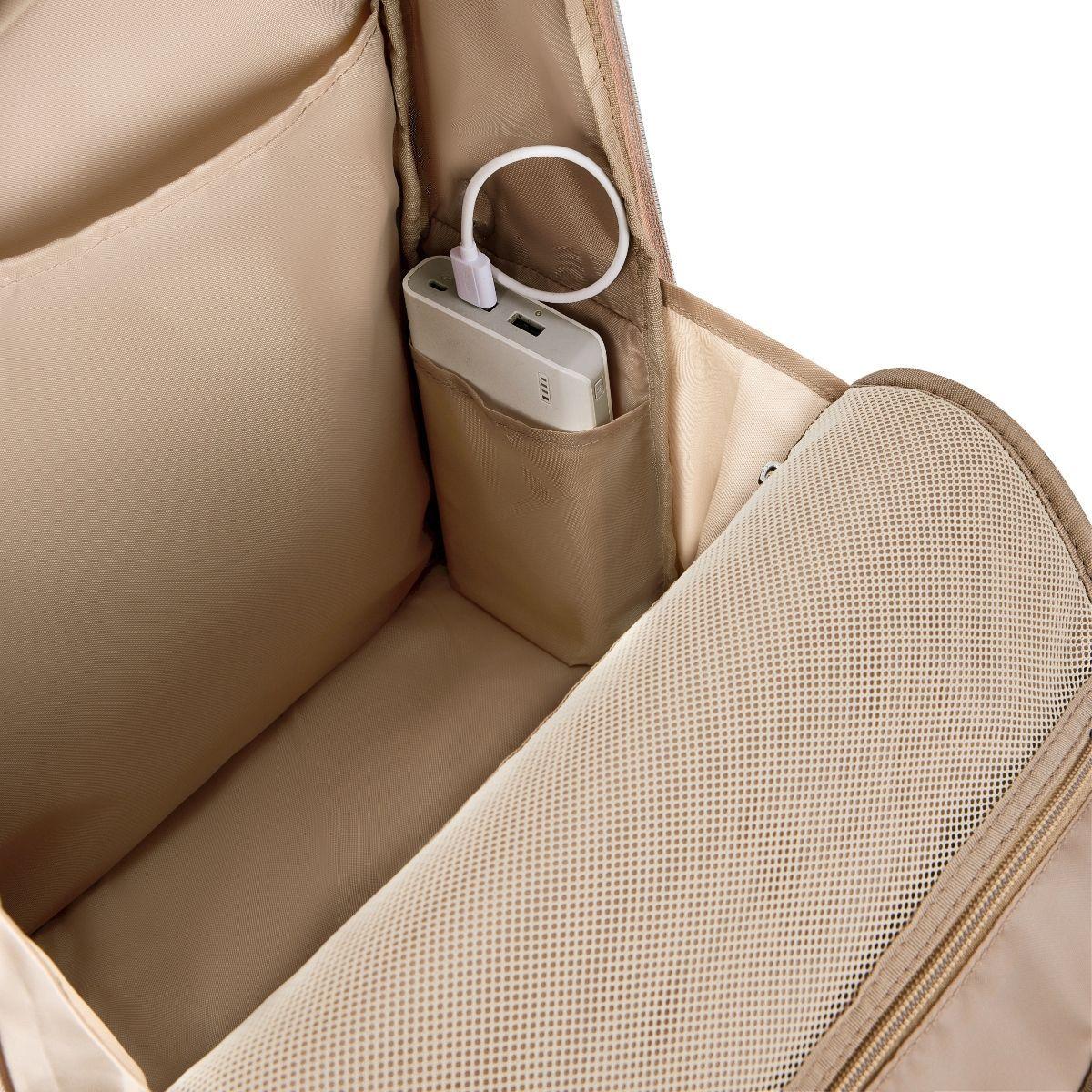 Bagsmart - Mochila Bonchemin para notebook hasta 15.6" - Rosado-7