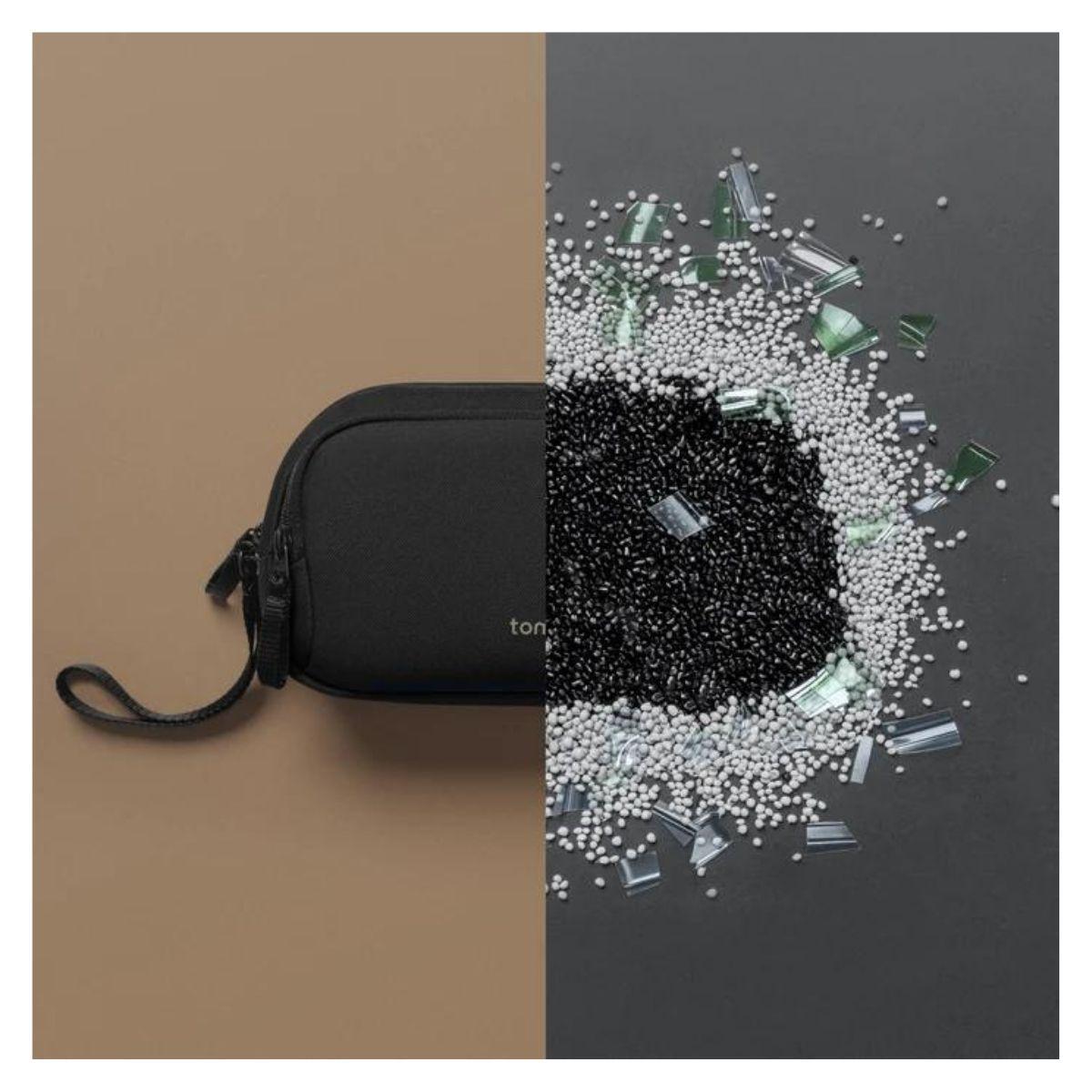 Tomtoc Estuche Light-T12 para Accesorios Electrónicos Mediano - Negro-4